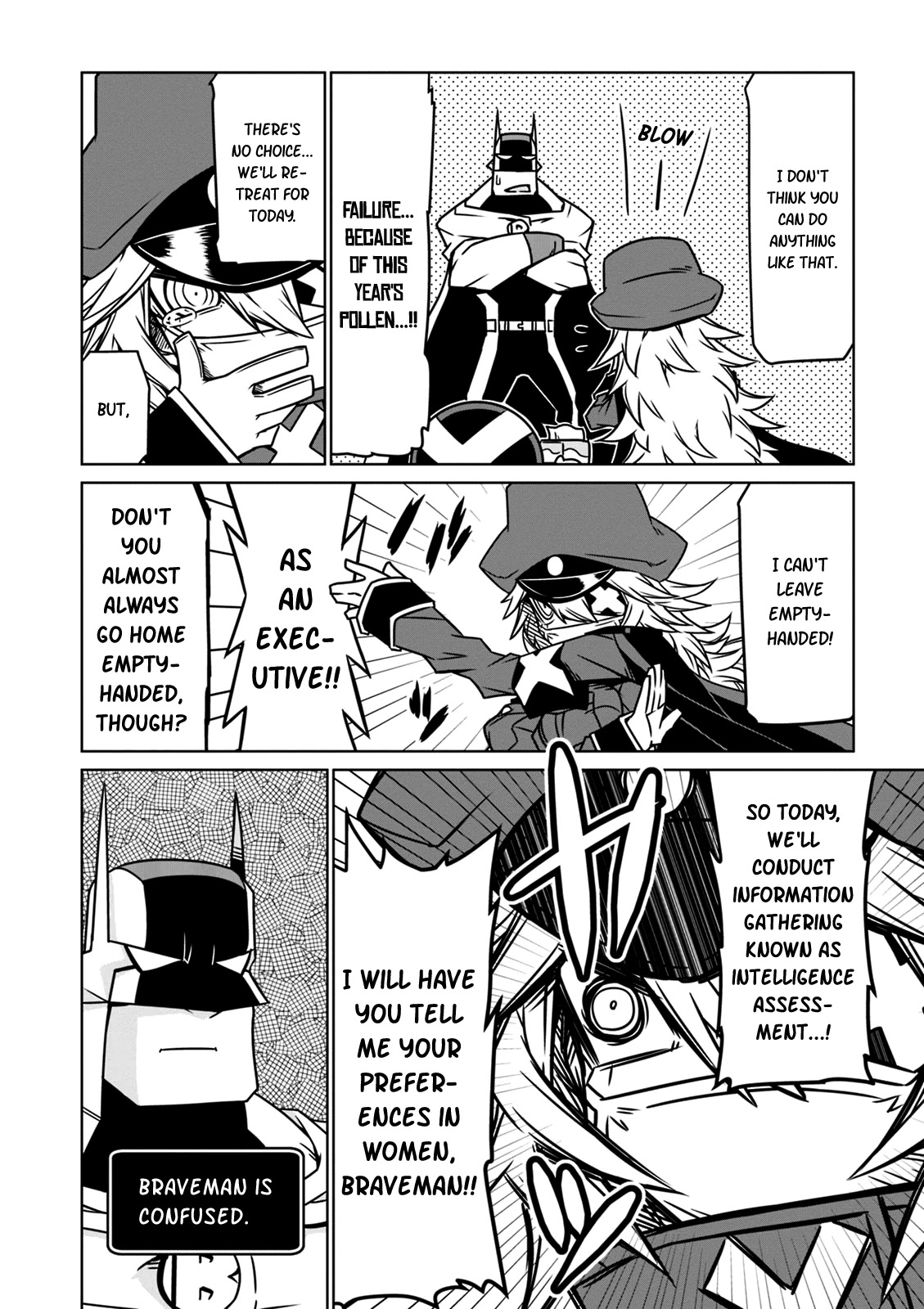 Zannen Jokanbu Black General-san Chapter 21 page 2 - Chapter 21: Pollen and Executive Warning