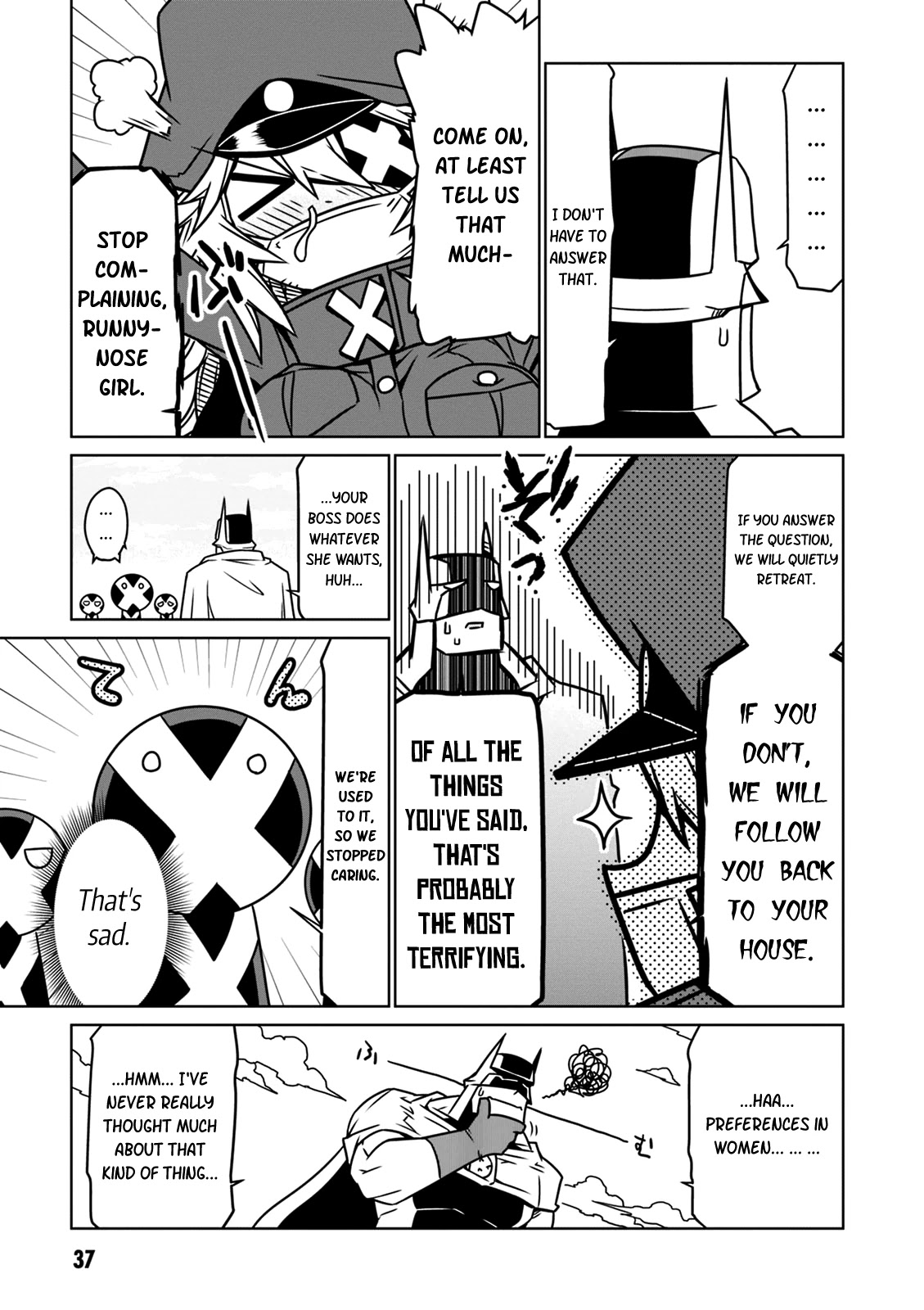 Zannen Jokanbu Black General-san Chapter 21 page 3 - Chapter 21: Pollen and Executive Warning