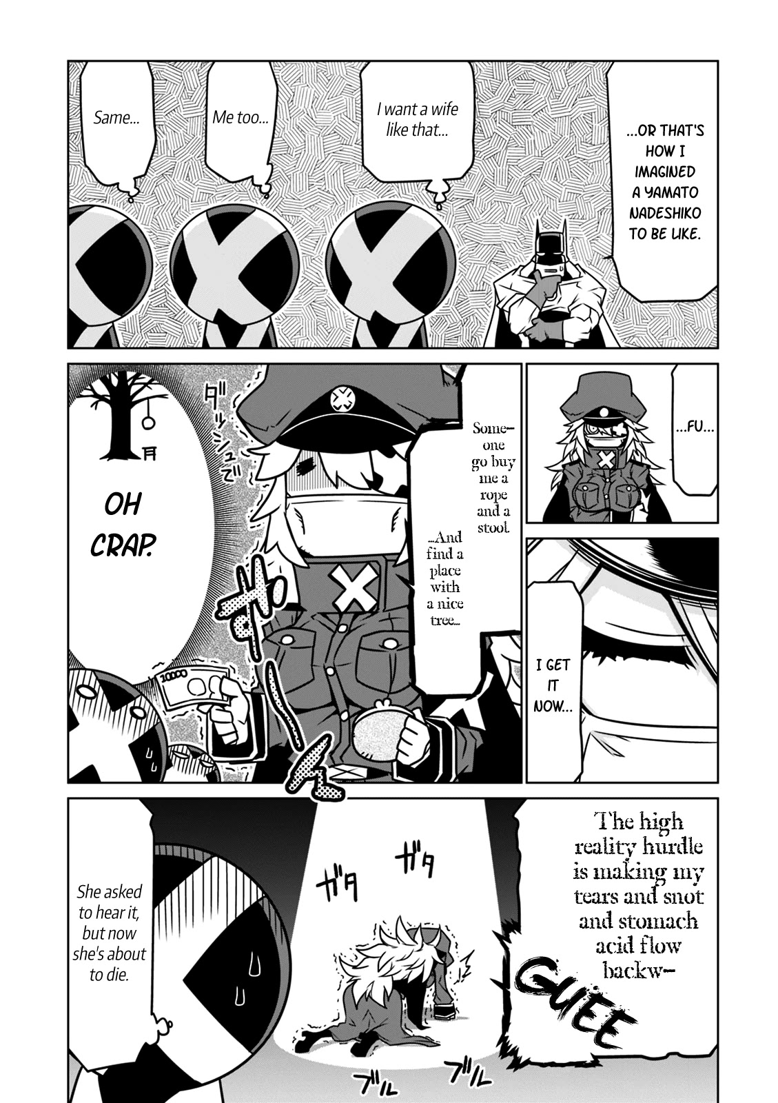 Zannen Jokanbu Black General-san Chapter 21 page 6 - Chapter 21: Pollen and Executive Warning