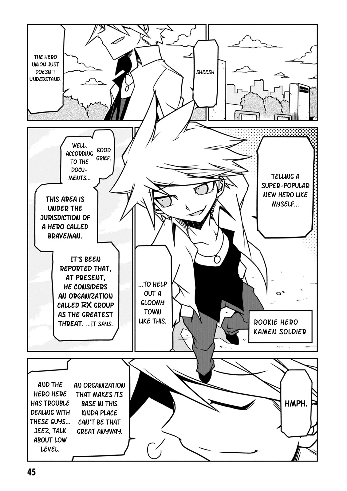 Zannen Jokanbu Black General-san Chapter 22 page 3 - Chapter 22: Attack of a New Hero