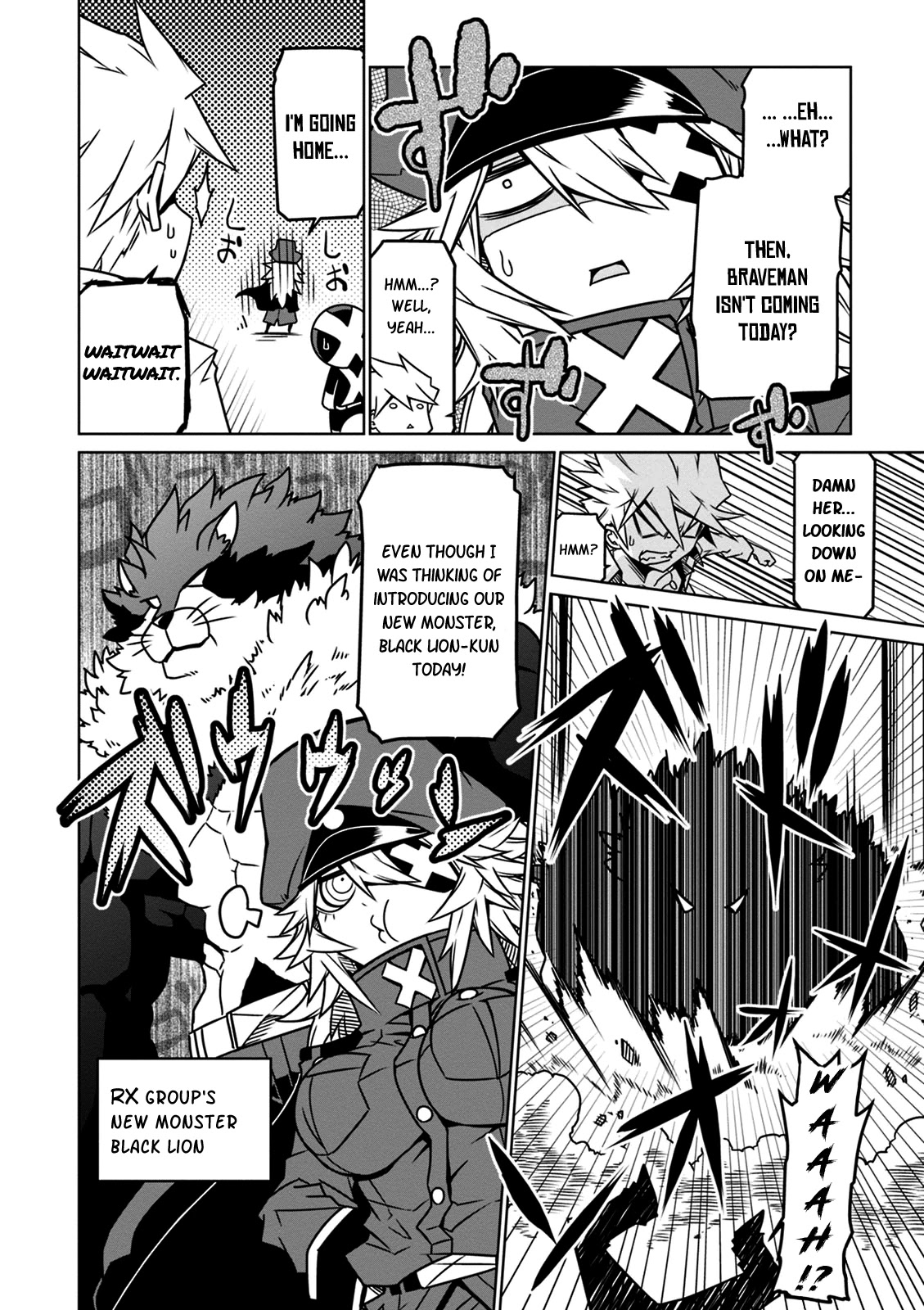 Zannen Jokanbu Black General-san Chapter 22 page 6 - Chapter 22: Attack of a New Hero