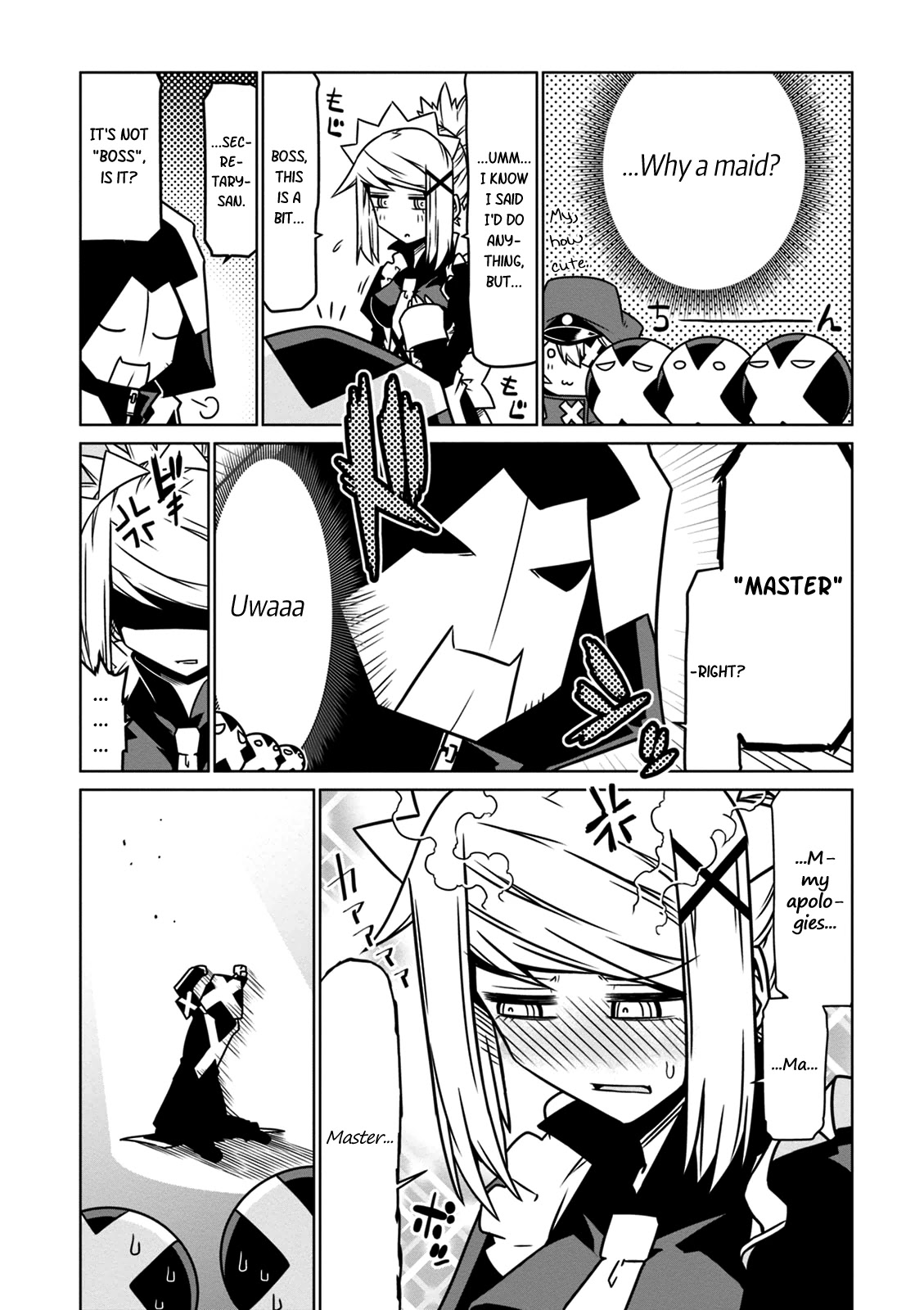 Zannen Jokanbu Black General-san Chapter 25 page 4 - Chapter 25: Scene with Maid-san