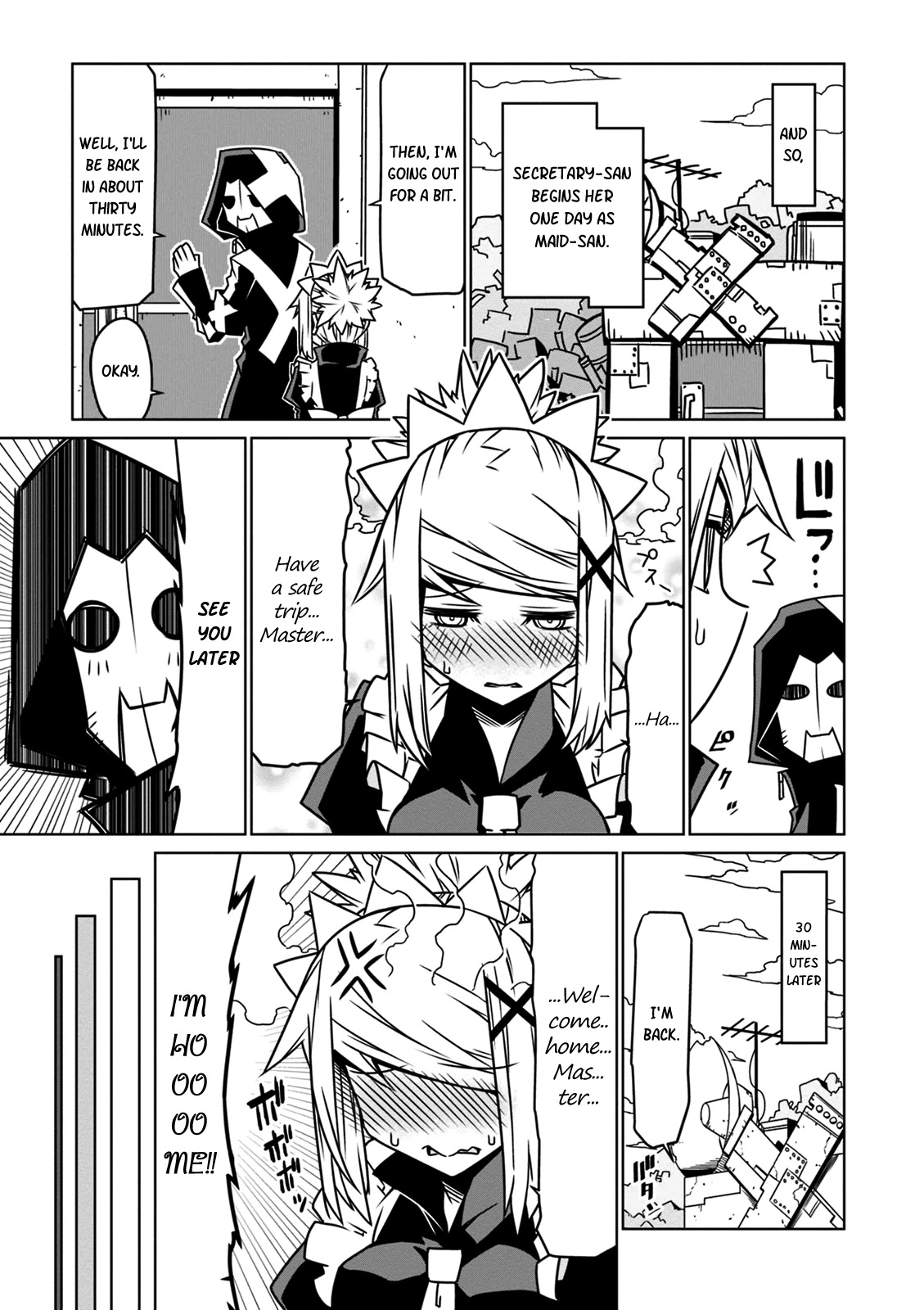Zannen Jokanbu Black General-san Chapter 25 page 5 - Chapter 25: Scene with Maid-san