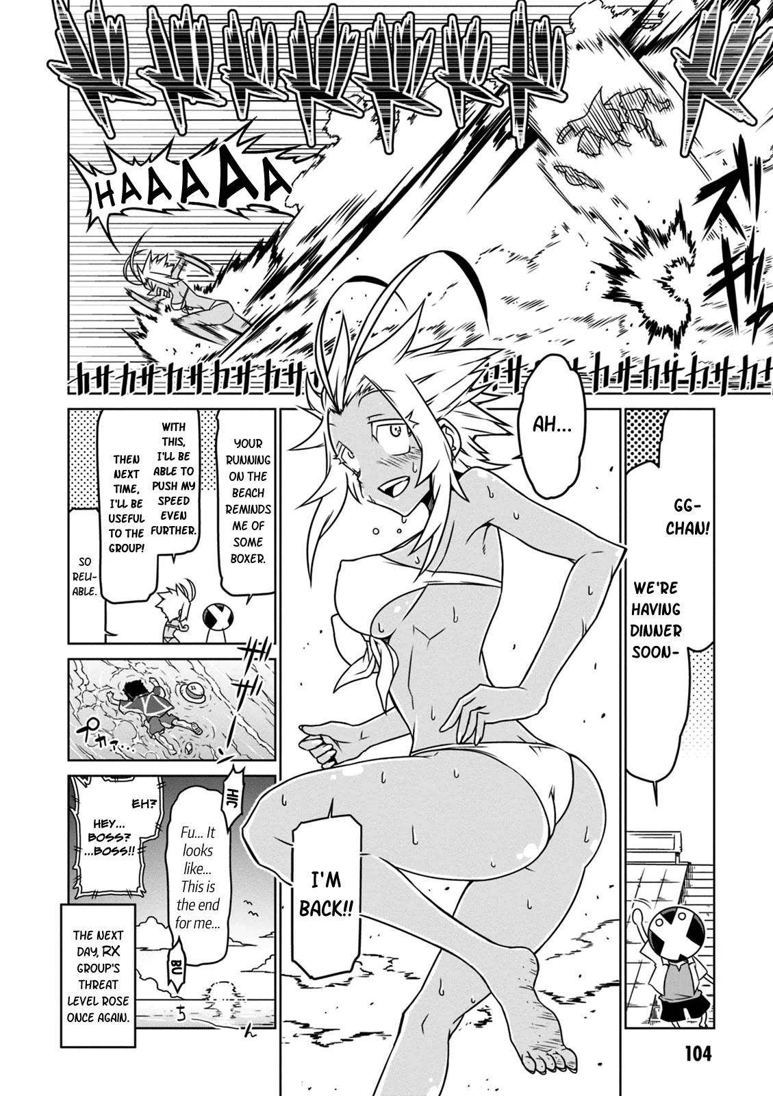 Zannen Jokanbu Black General-san Chapter 28 page 10 - Chapter 28: Even a Secret Organization Wants to Go on Vacation