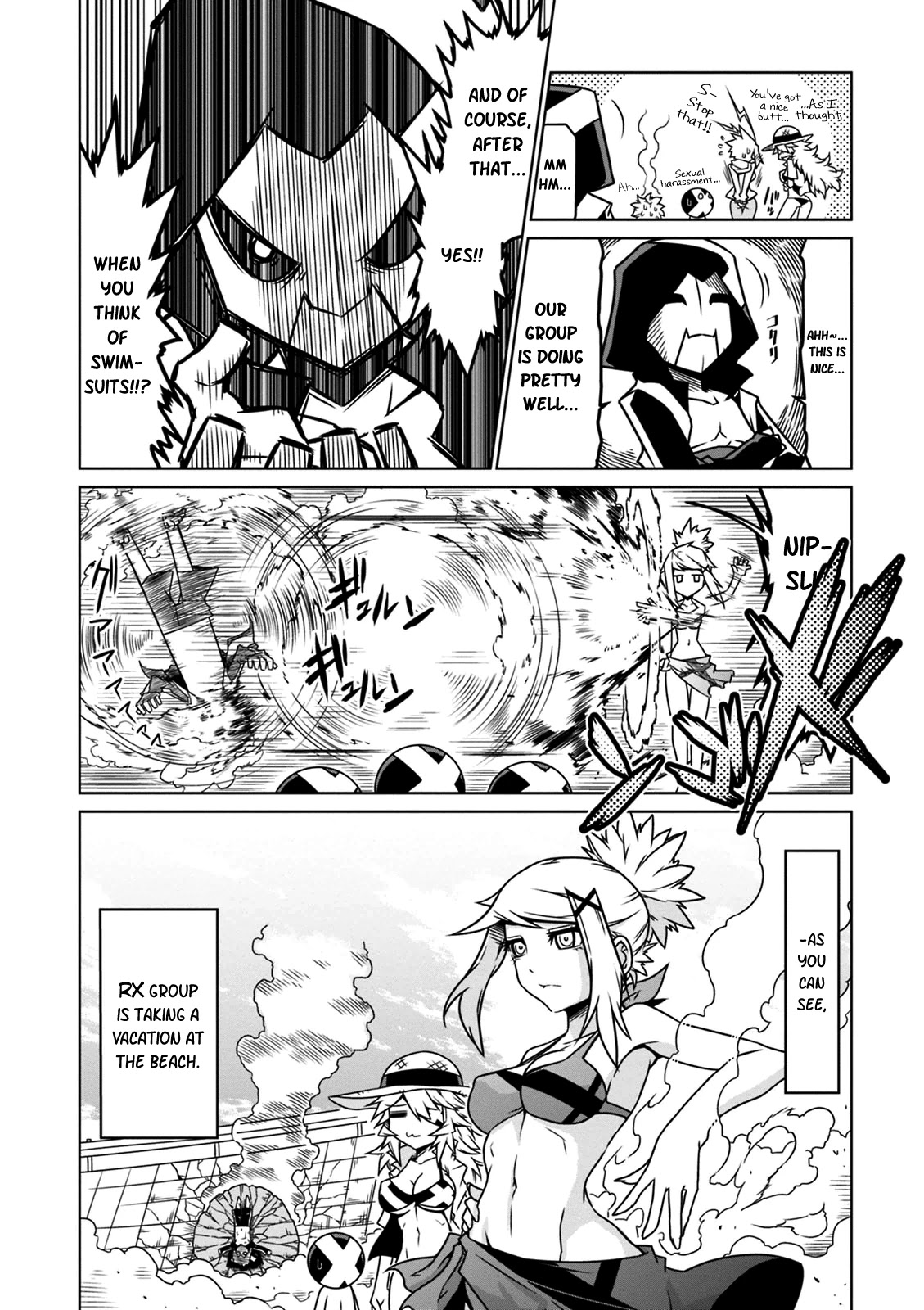 Zannen Jokanbu Black General-san Chapter 28 page 2 - Chapter 28: Even a Secret Organization Wants to Go on Vacation