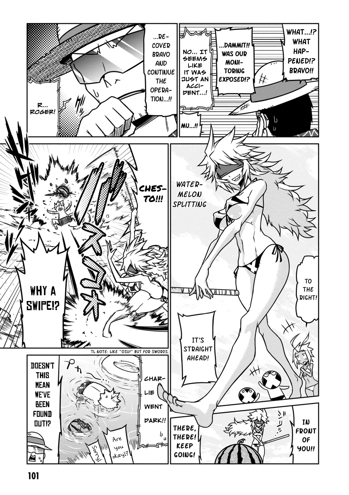 Zannen Jokanbu Black General-san Chapter 28 page 7 - Chapter 28: Even a Secret Organization Wants to Go on Vacation