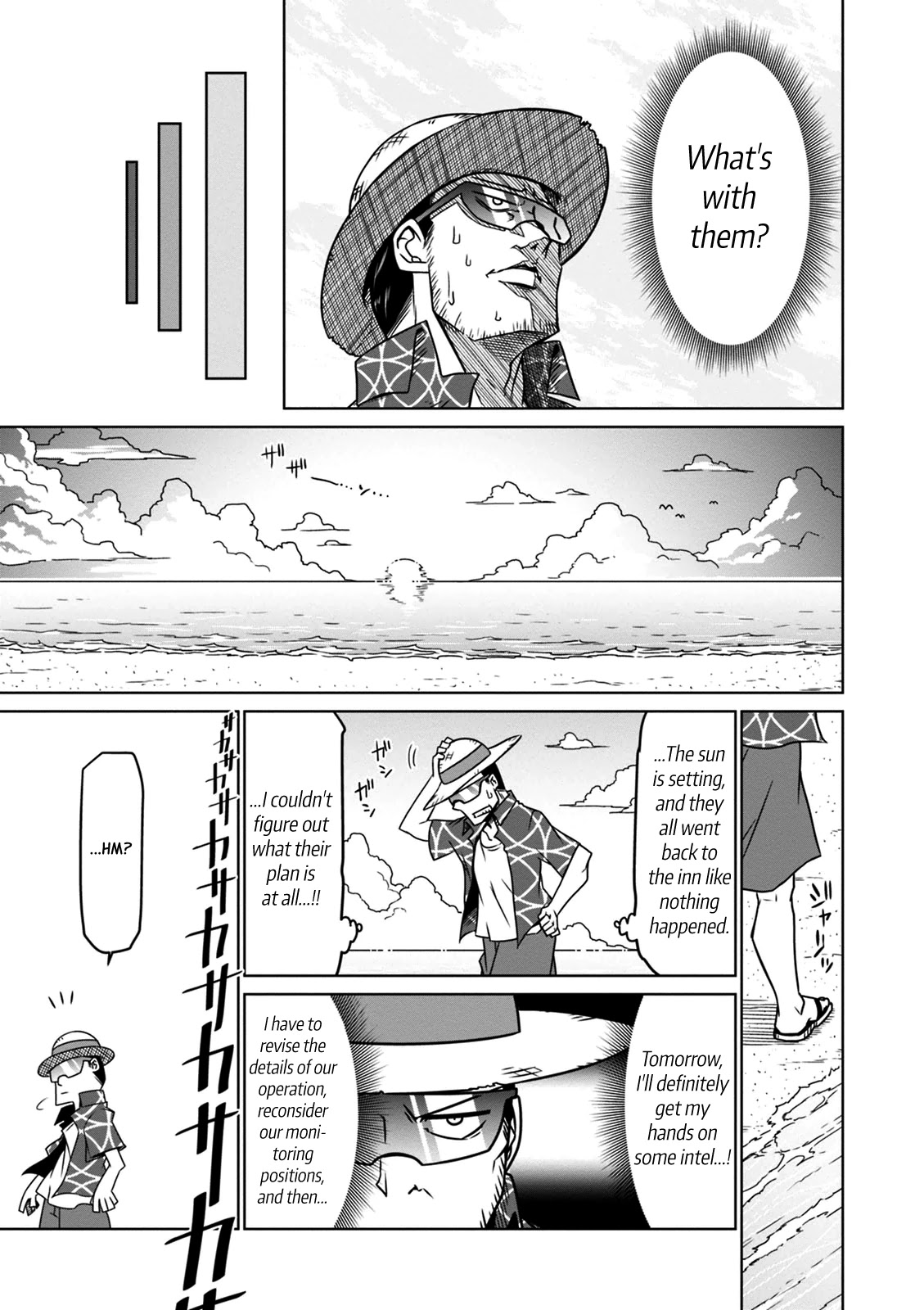 Zannen Jokanbu Black General-san Chapter 28 page 9 - Chapter 28: Even a Secret Organization Wants to Go on Vacation