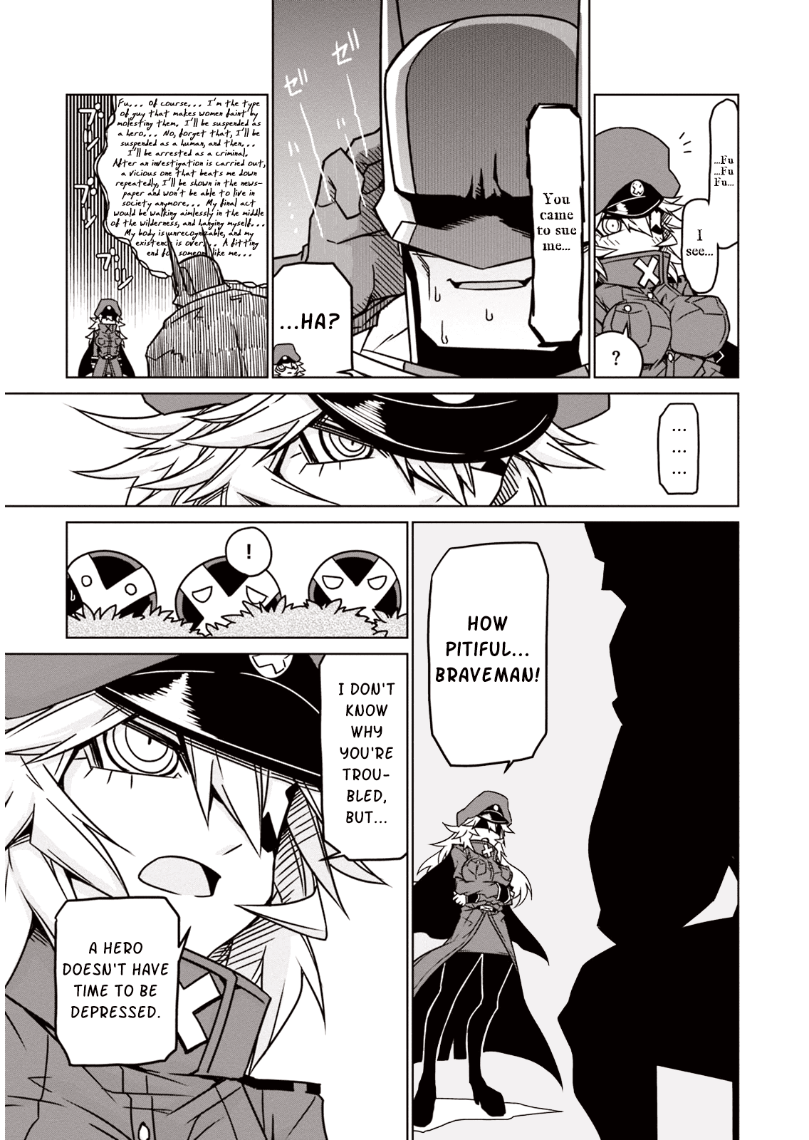 Zannen Jokanbu Black General-san Chapter 3 page 7 - Chapter 3: Weekly Girl Power Advice