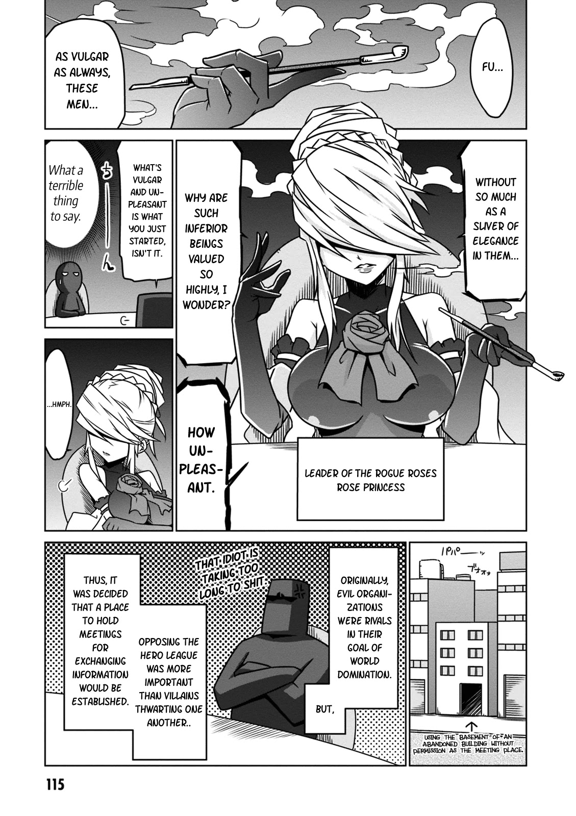 Zannen Jokanbu Black General-san Chapter 30 page 3 - Chapter 30: Villain League