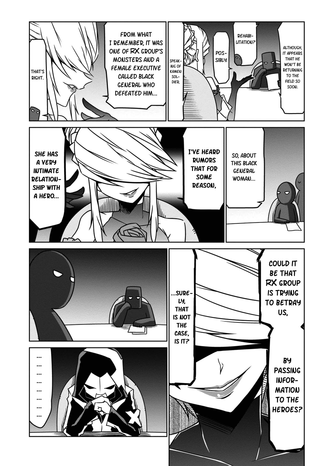 Zannen Jokanbu Black General-san Chapter 30 page 6 - Chapter 30: Villain League