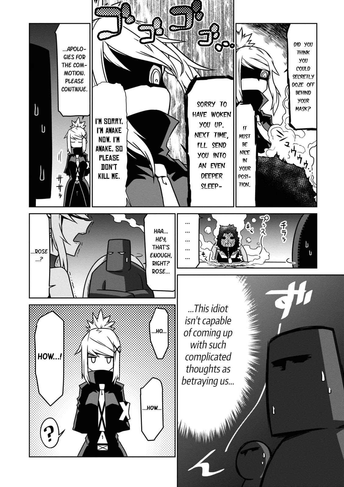 Zannen Jokanbu Black General-san Chapter 30 page 8 - Chapter 30: Villain League