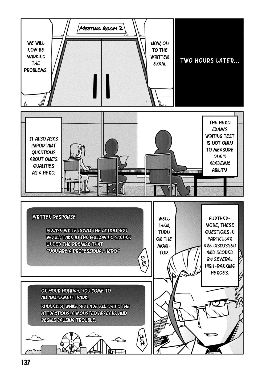 Zannen Jokanbu Black General-san Chapter 32 page 7 - Chapter 32: Infiltrating the Hero Exam!