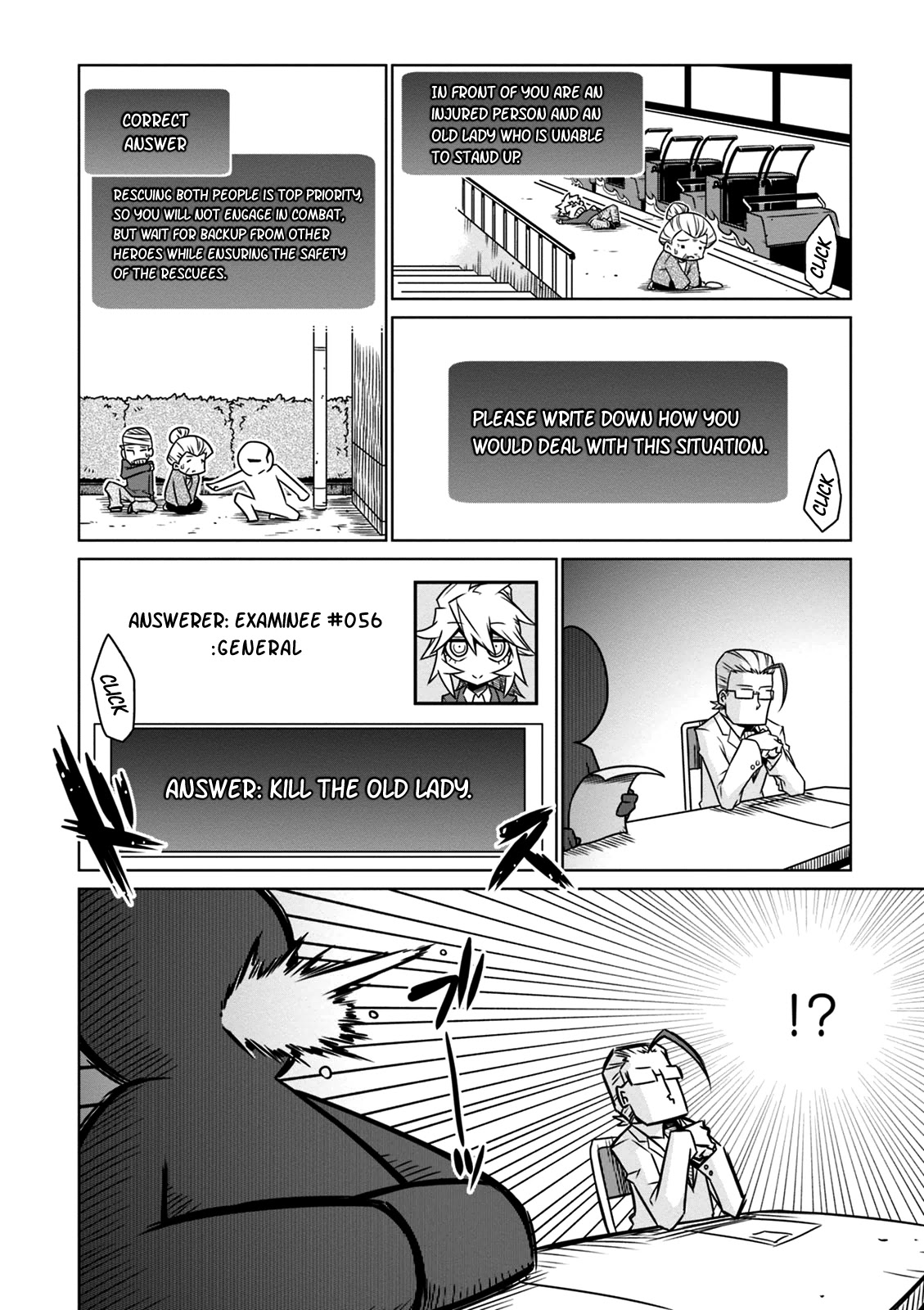 Zannen Jokanbu Black General-san Chapter 32 page 8 - Chapter 32: Infiltrating the Hero Exam!