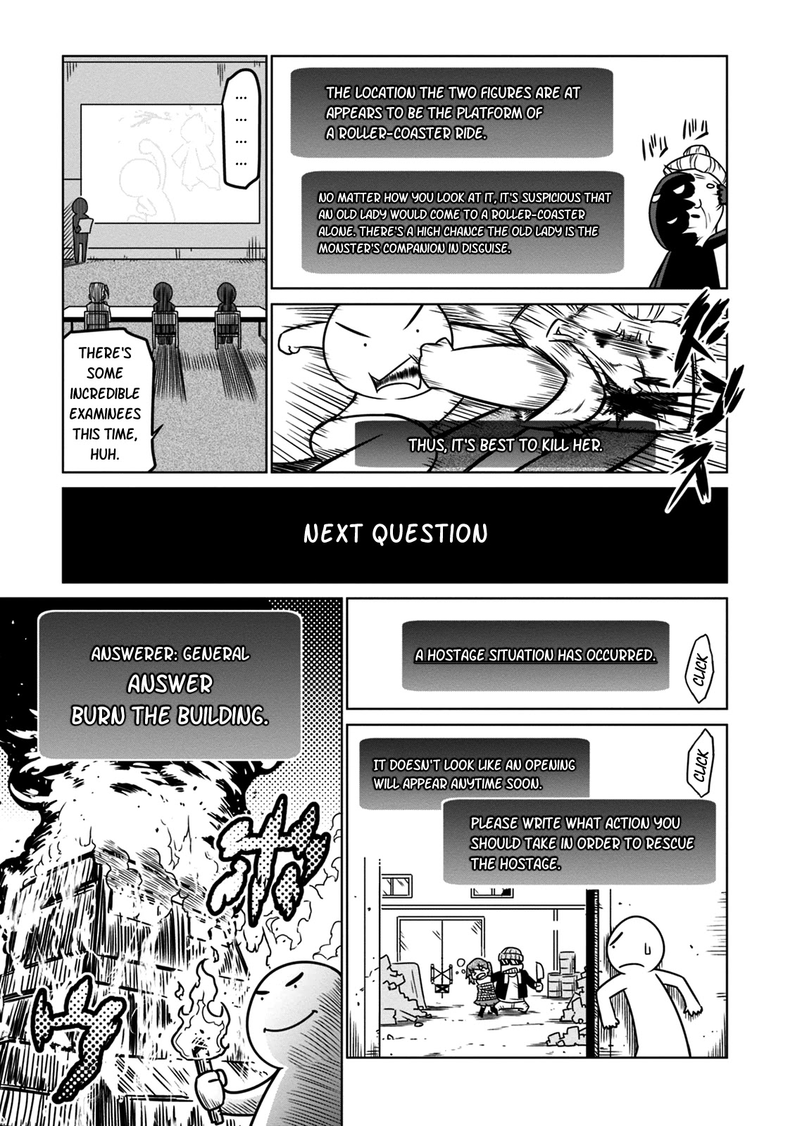 Zannen Jokanbu Black General-san Chapter 32 page 9 - Chapter 32: Infiltrating the Hero Exam!