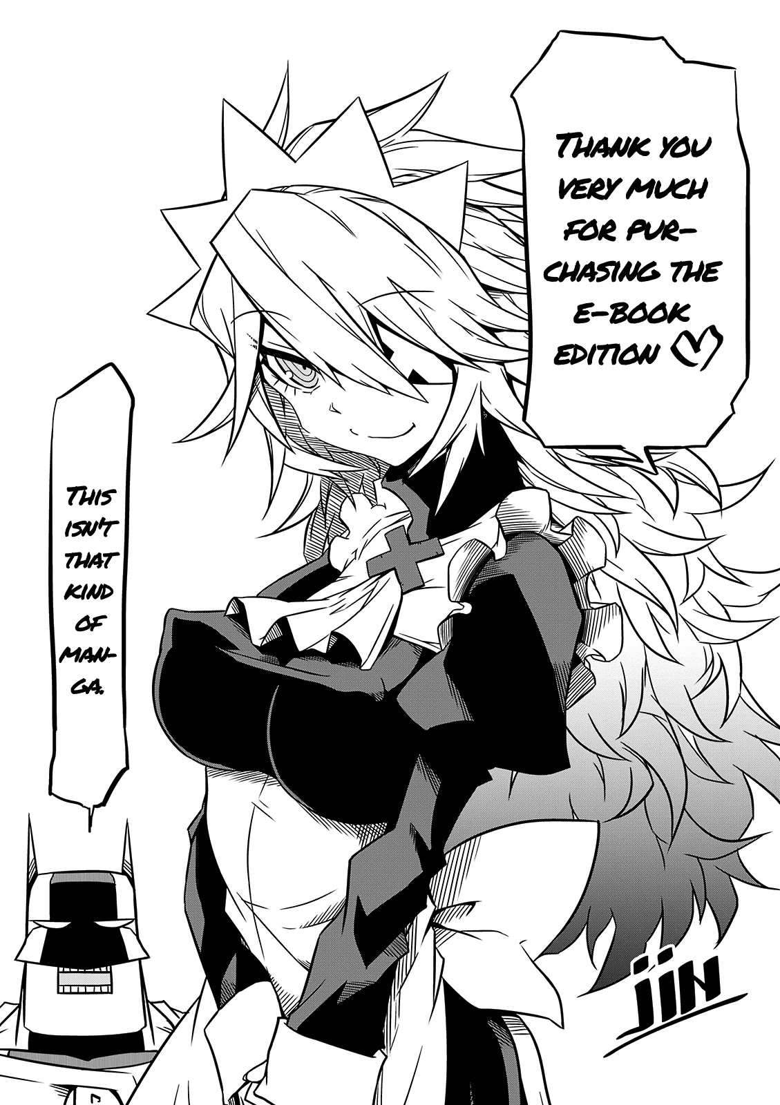 Zannen Jokanbu Black General-san Chapter 33.5 page 12 - Chapter 33.5: Special One Shot x The Hitwoman and the Masked Man