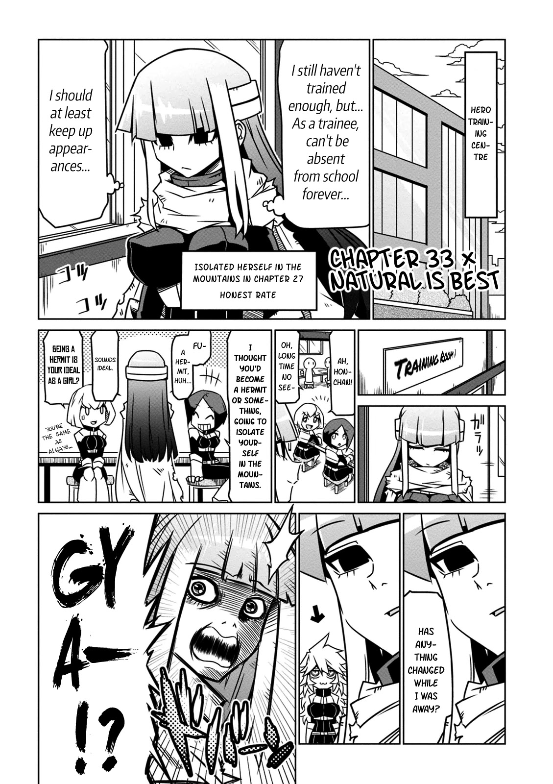 Zannen Jokanbu Black General-san Chapter 33 page 1 - Chapter 33: Natural is Best