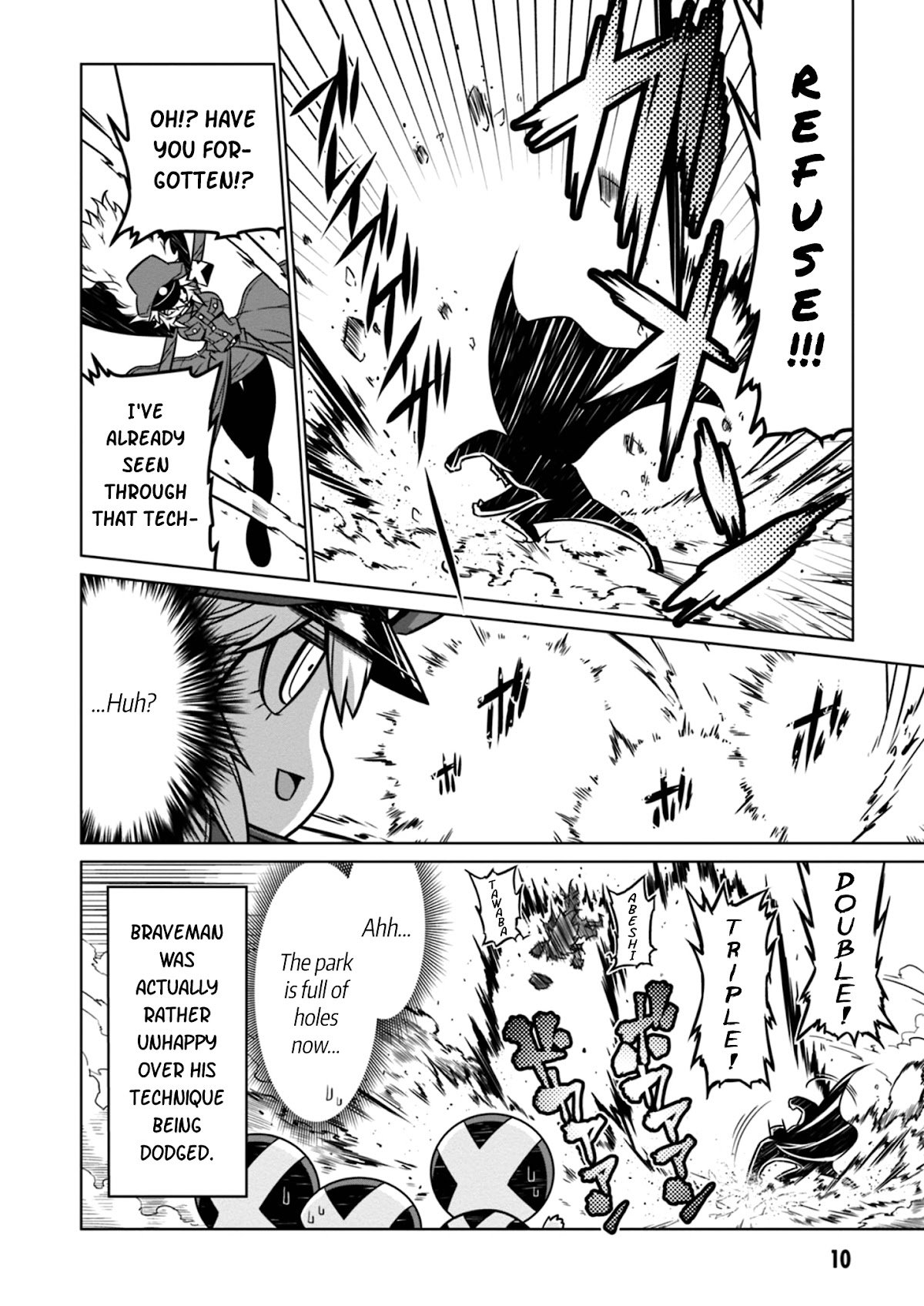 Zannen Jokanbu Black General-san Chapter 34 page 11 - Chapter 34: Full of Holes in Different Ways