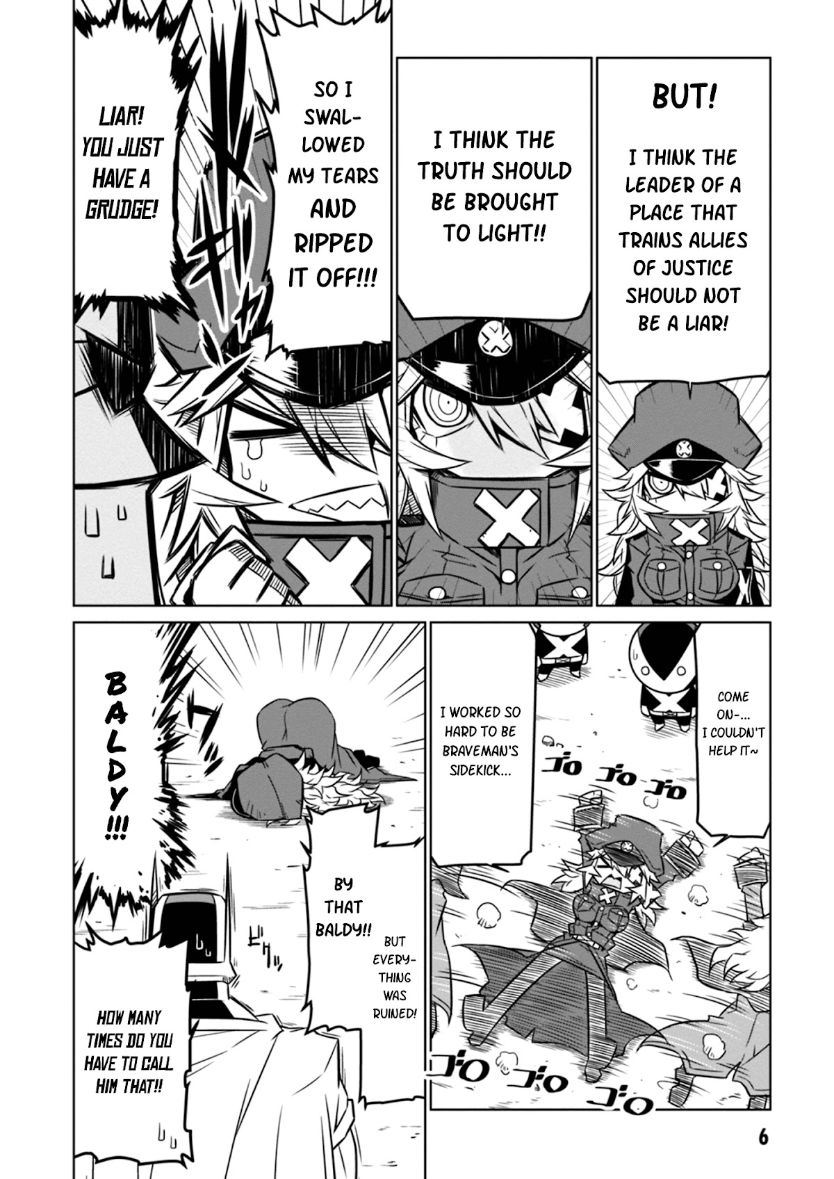 Zannen Jokanbu Black General-san Chapter 34 page 7 - Chapter 34: Full of Holes in Different Ways