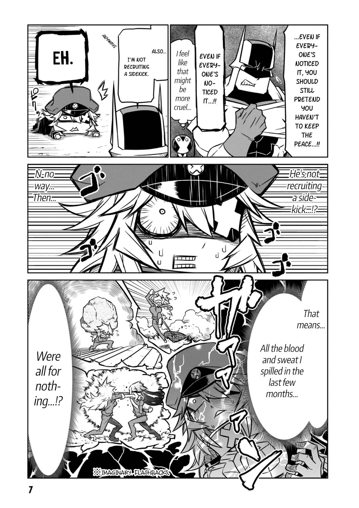 Zannen Jokanbu Black General-san Chapter 34 page 8 - Chapter 34: Full of Holes in Different Ways