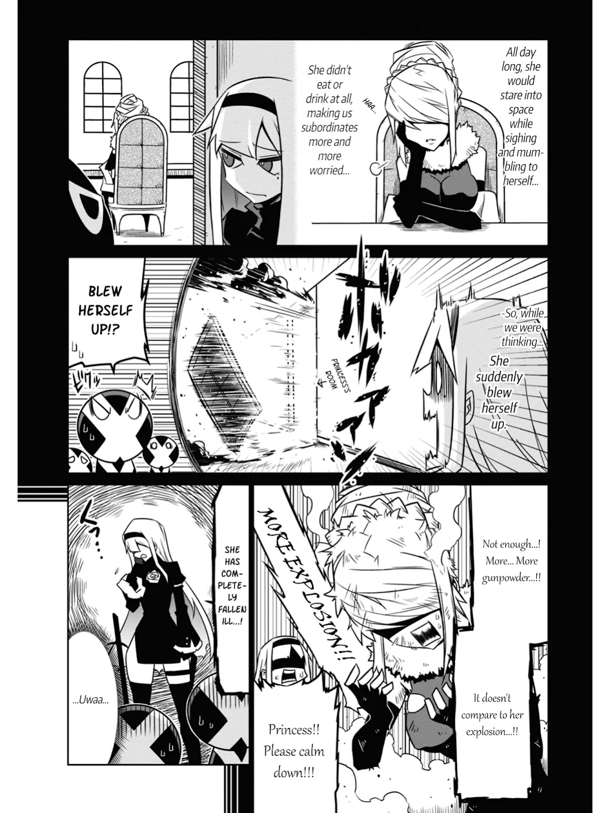 Zannen Jokanbu Black General-san Chapter 35 page 4 - Chapter 35: The Female Rose Knight