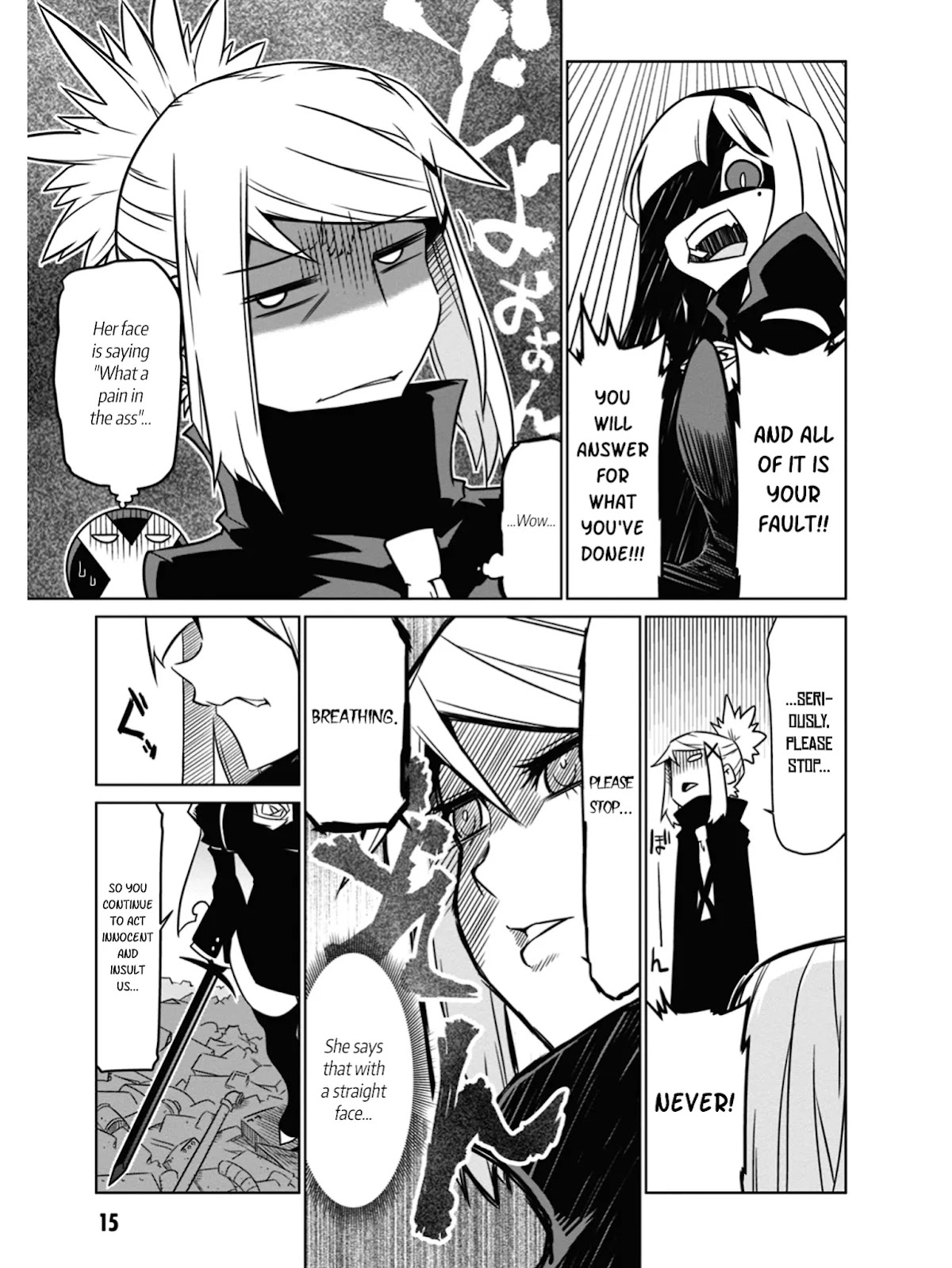 Zannen Jokanbu Black General-san Chapter 35 page 5 - Chapter 35: The Female Rose Knight