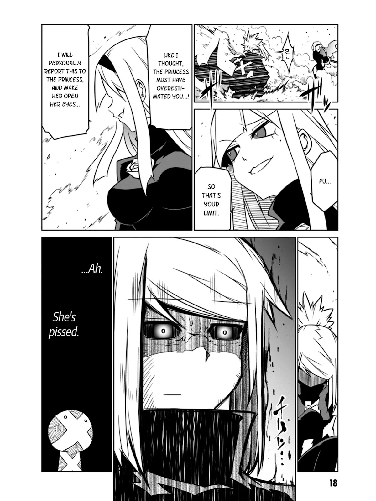 Zannen Jokanbu Black General-san Chapter 35 page 8 - Chapter 35: The Female Rose Knight