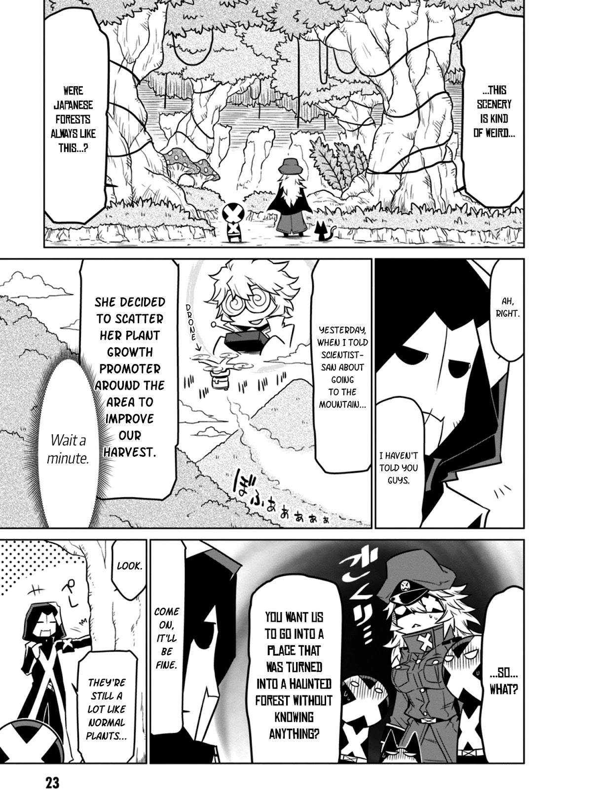 Zannen Jokanbu Black General-san Chapter 36 page 3 - Chapter 36: The Taste of Autumn and Fiction vs Reality