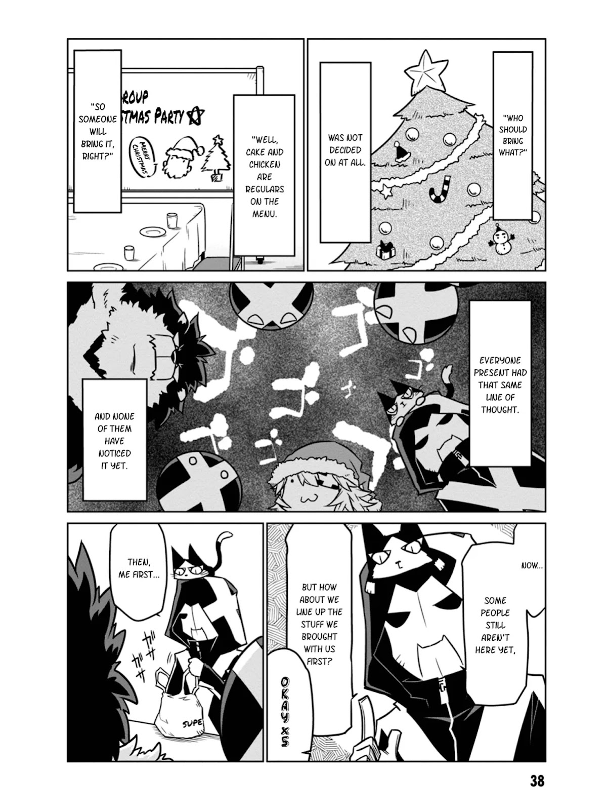 Zannen Jokanbu Black General-san Chapter 38 page 2 - Chapter 38: RX Group's Christmas