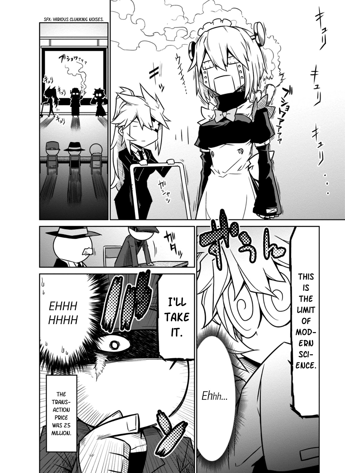 Zannen Jokanbu Black General-san Chapter 39 page 8 - Chapter 39: RX Group Will Cover the Shipping Cost