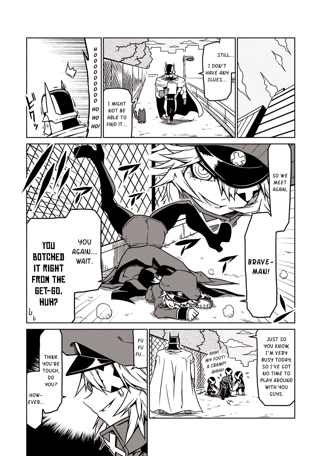 Zannen Jokanbu Black General-san Chapter 4 page 3 - Chapter 4: Wandering, wandering...