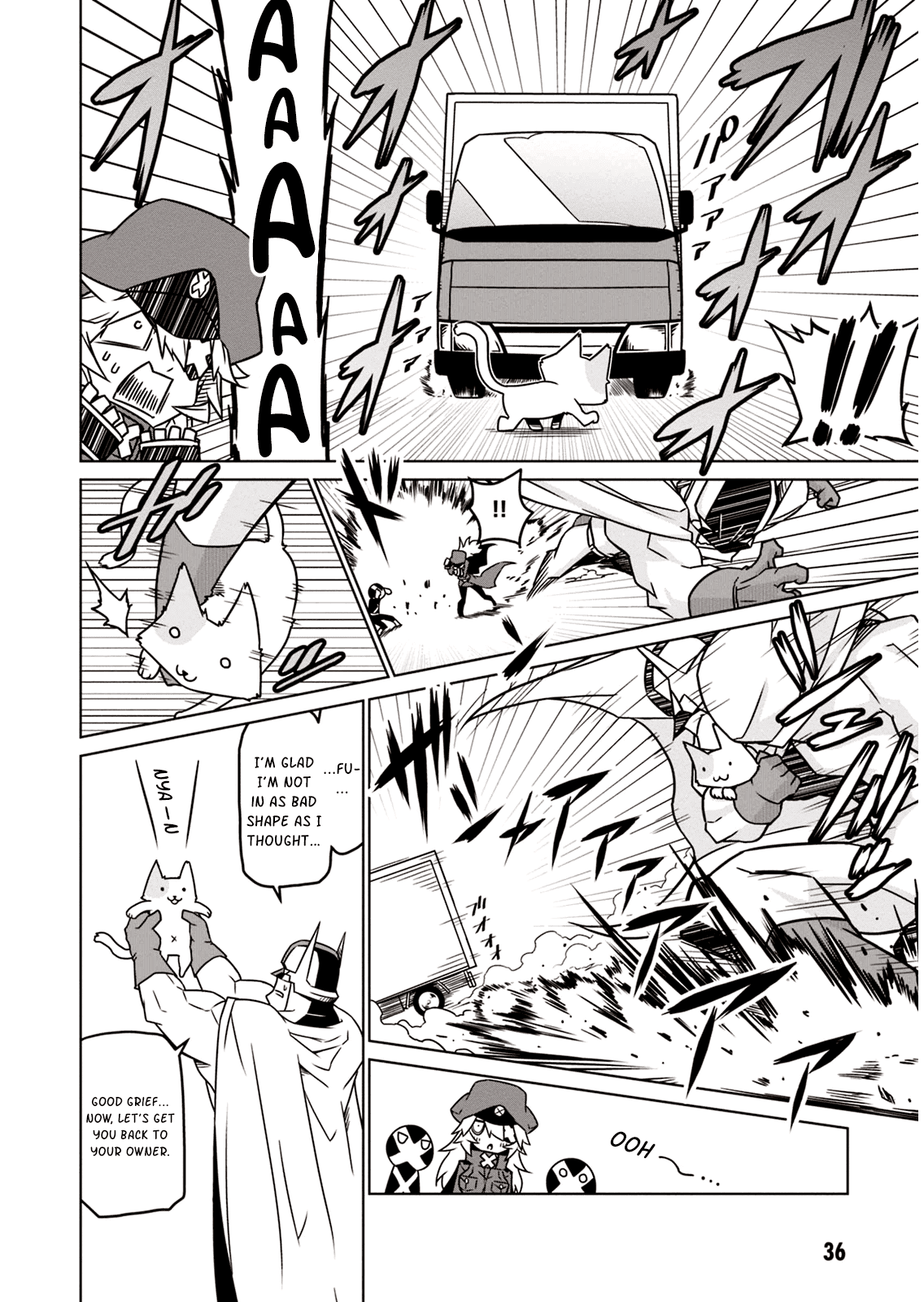 Zannen Jokanbu Black General-san Chapter 4 page 6 - Chapter 4: Wandering, wandering...