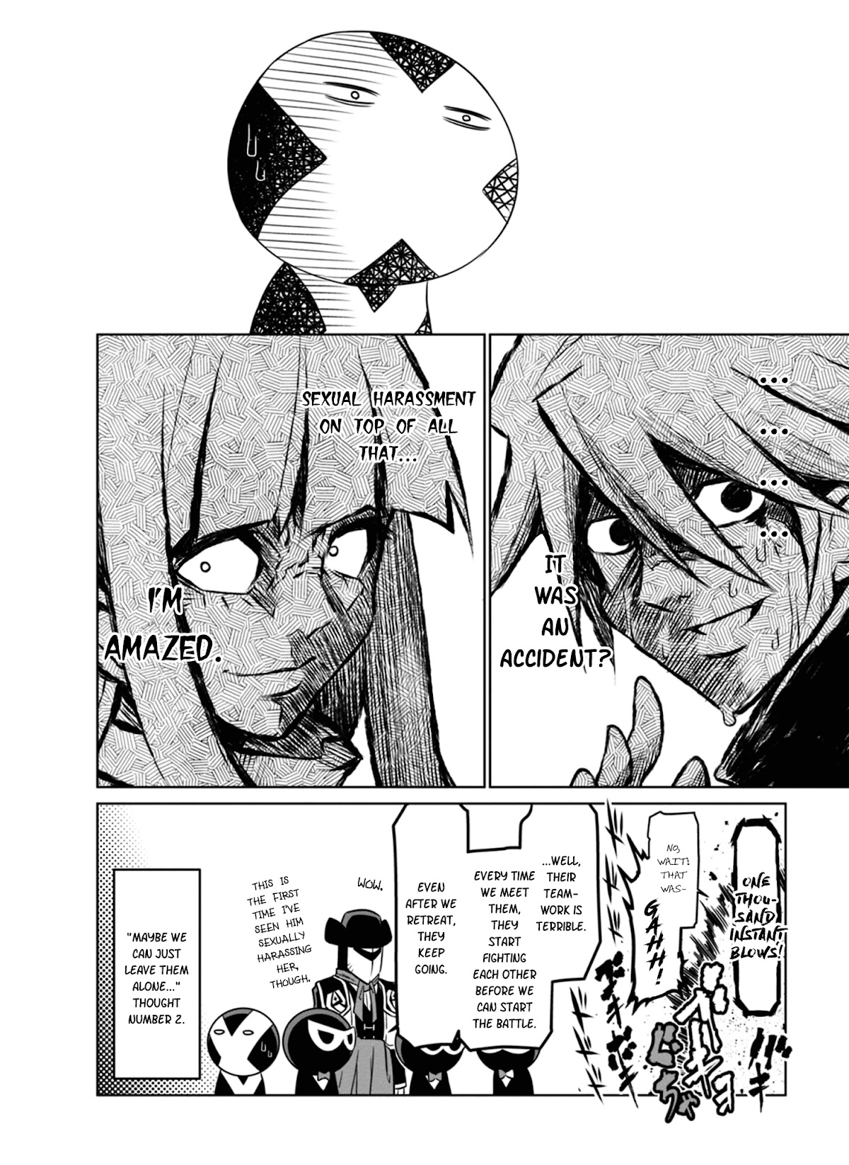 Zannen Jokanbu Black General-san Chapter 40 page 10 - Chapter 40: Attack of the Evil Organization Next Door