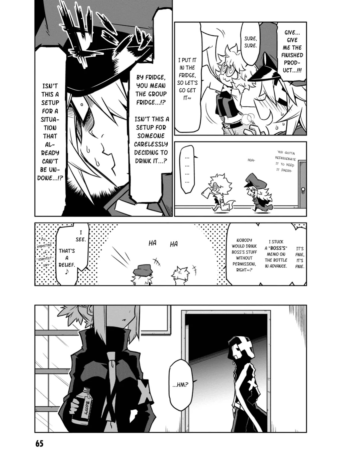 Zannen Jokanbu Black General-san Chapter 41 page 3 - Chapter 41: Secretary and Drugs and Explosions