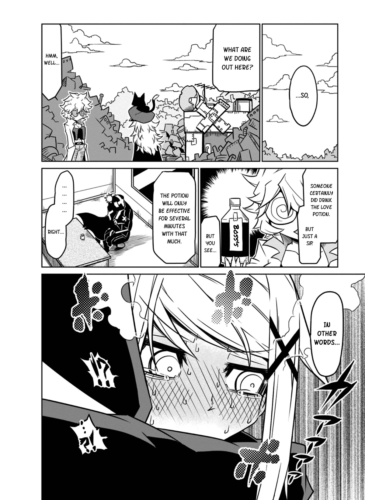 Zannen Jokanbu Black General-san Chapter 41 page 8 - Chapter 41: Secretary and Drugs and Explosions