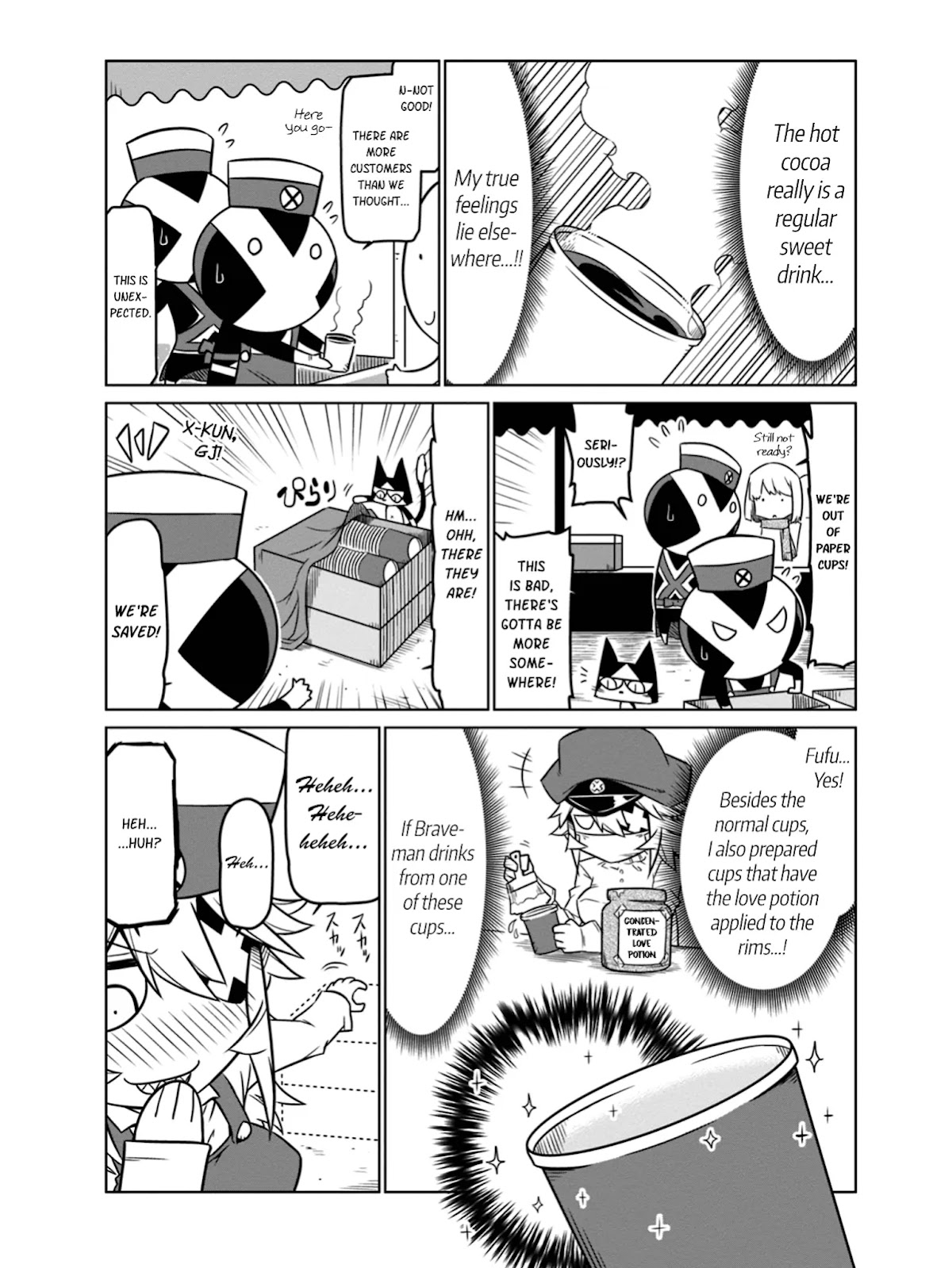 Zannen Jokanbu Black General-san Chapter 42 page 4 - Chapter 42: Operation Love Potion