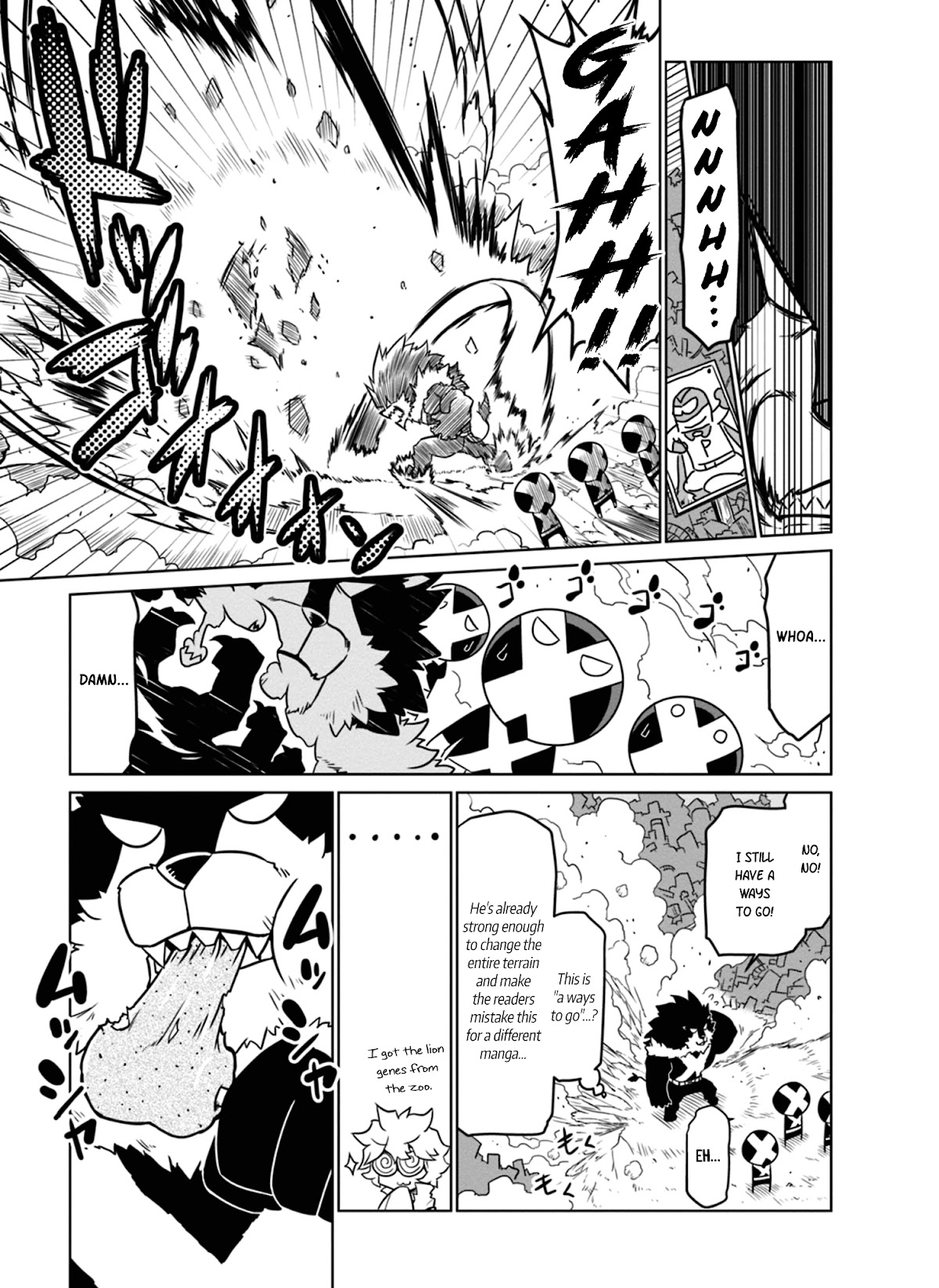 Zannen Jokanbu Black General-san Chapter 44 page 3 - Chapter 44: Black Lion-kun's Daily Life
