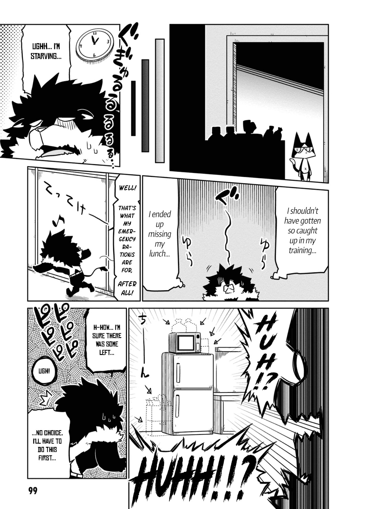 Zannen Jokanbu Black General-san Chapter 44 page 7 - Chapter 44: Black Lion-kun's Daily Life