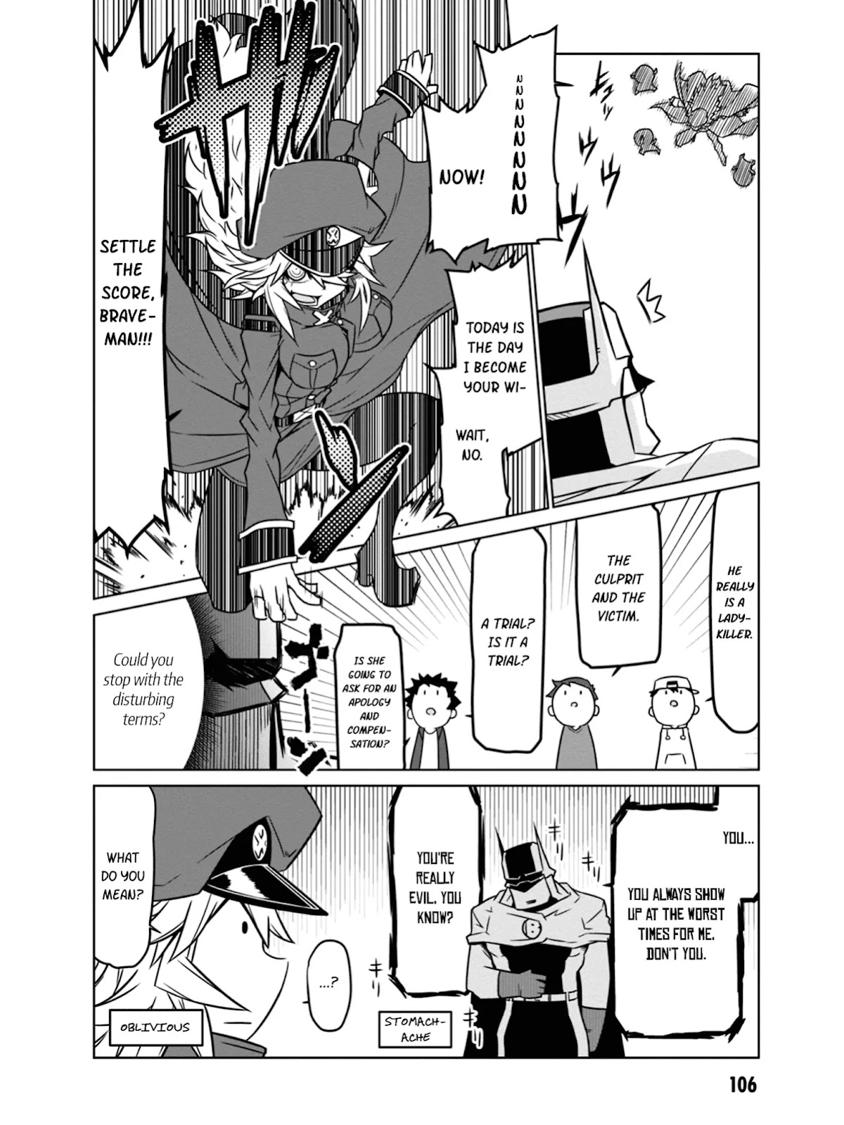 Zannen Jokanbu Black General-san Chapter 45 page 4 - Chapter 45: Blade of Innocence