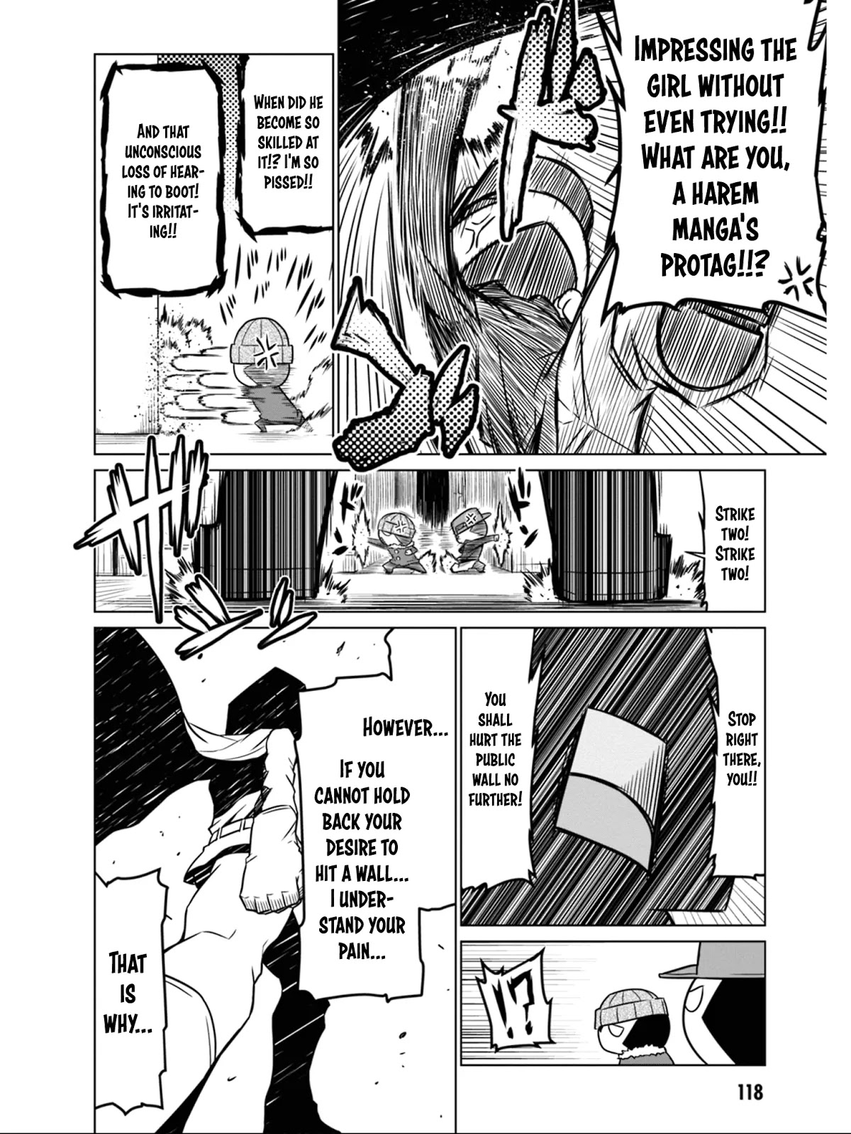 Zannen Jokanbu Black General-san Chapter 46 page 6 - Chapter 46: The Right Way To Make A Wall Slam