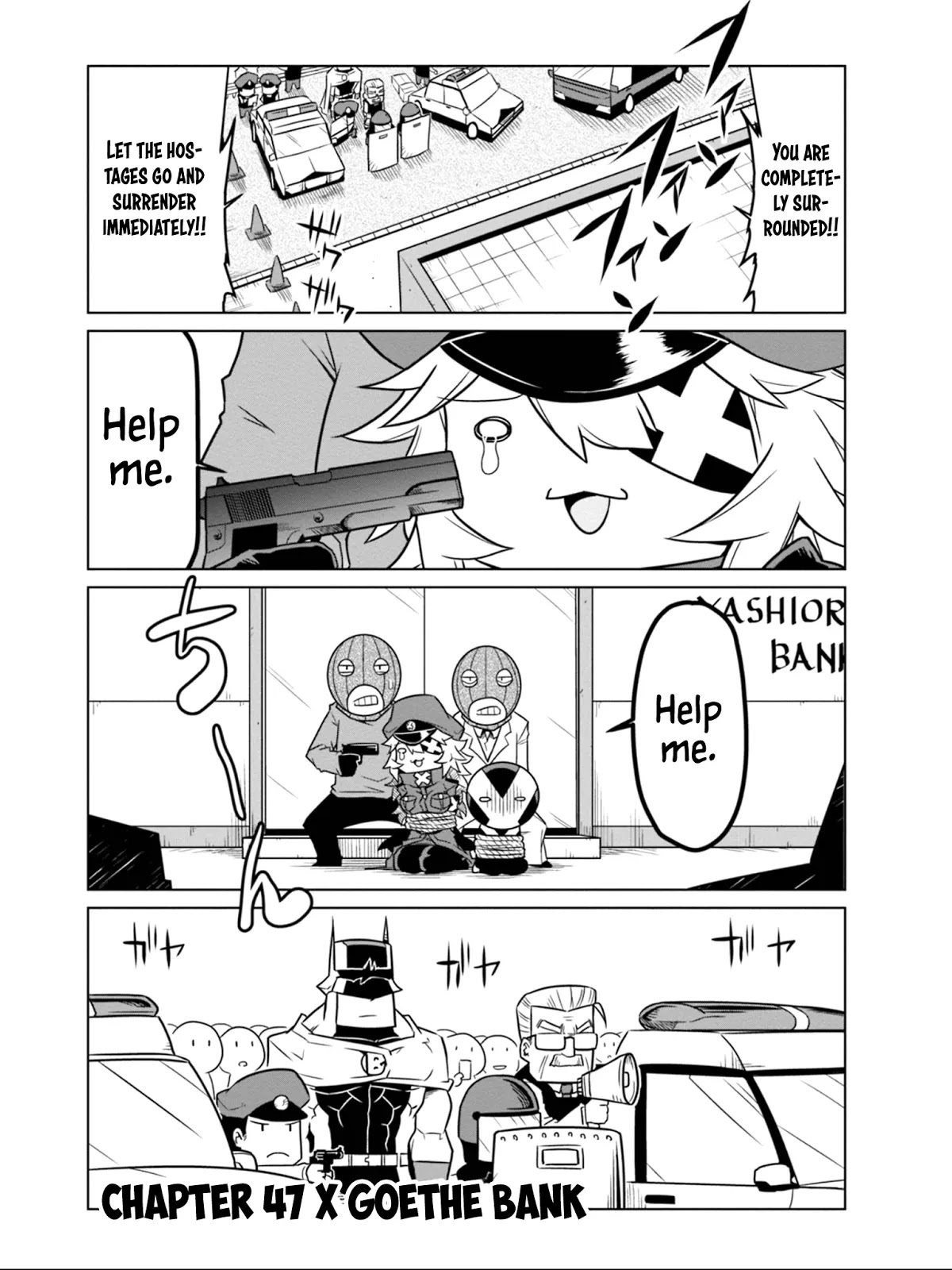 Zannen Jokanbu Black General-san Chapter 47 page 1 - Chapter 47: Goethe Bank