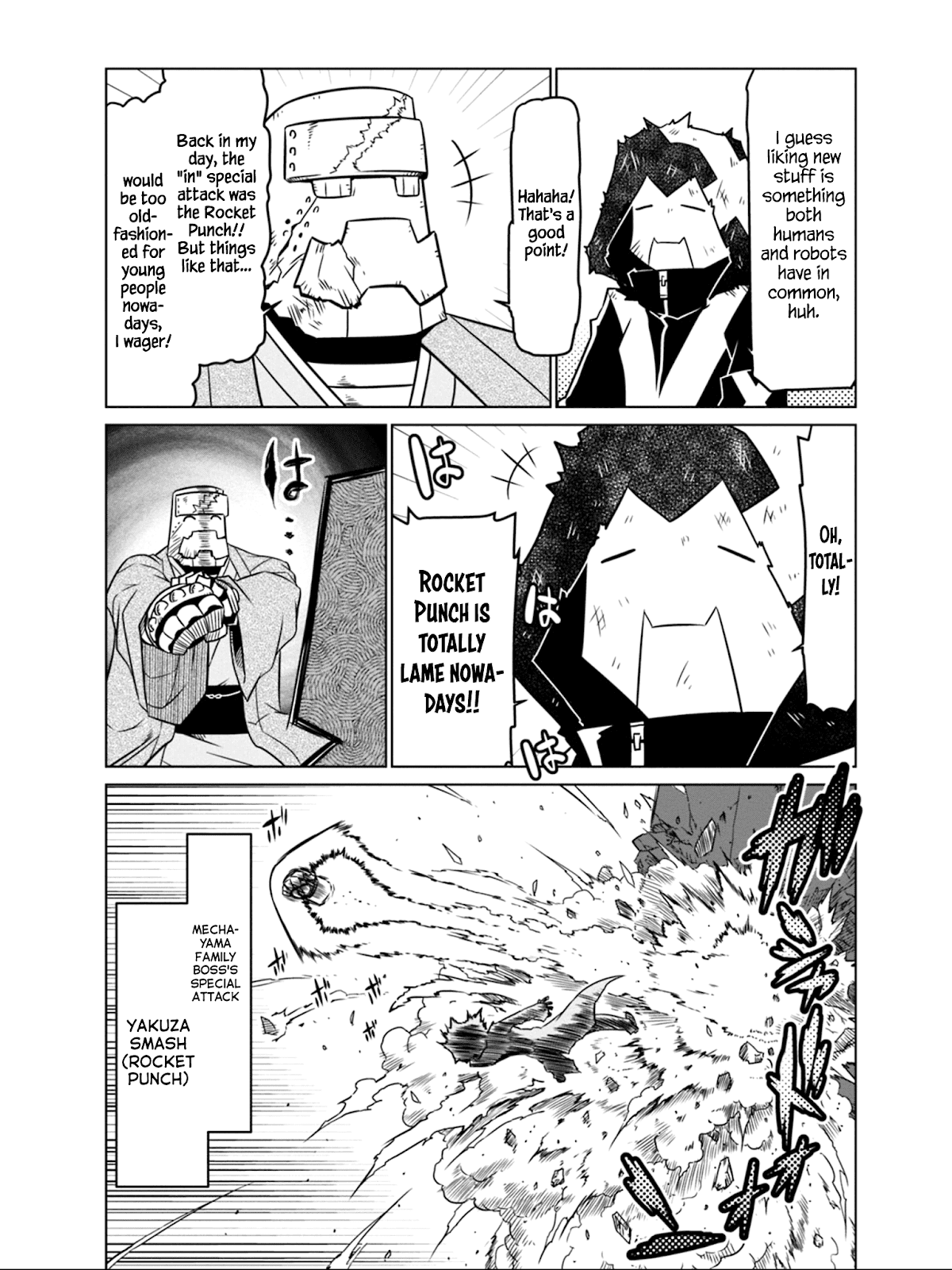 Zannen Jokanbu Black General-san Chapter 48 page 10 - Chapter 48: The Blood and Iron of the Robot Yakuza