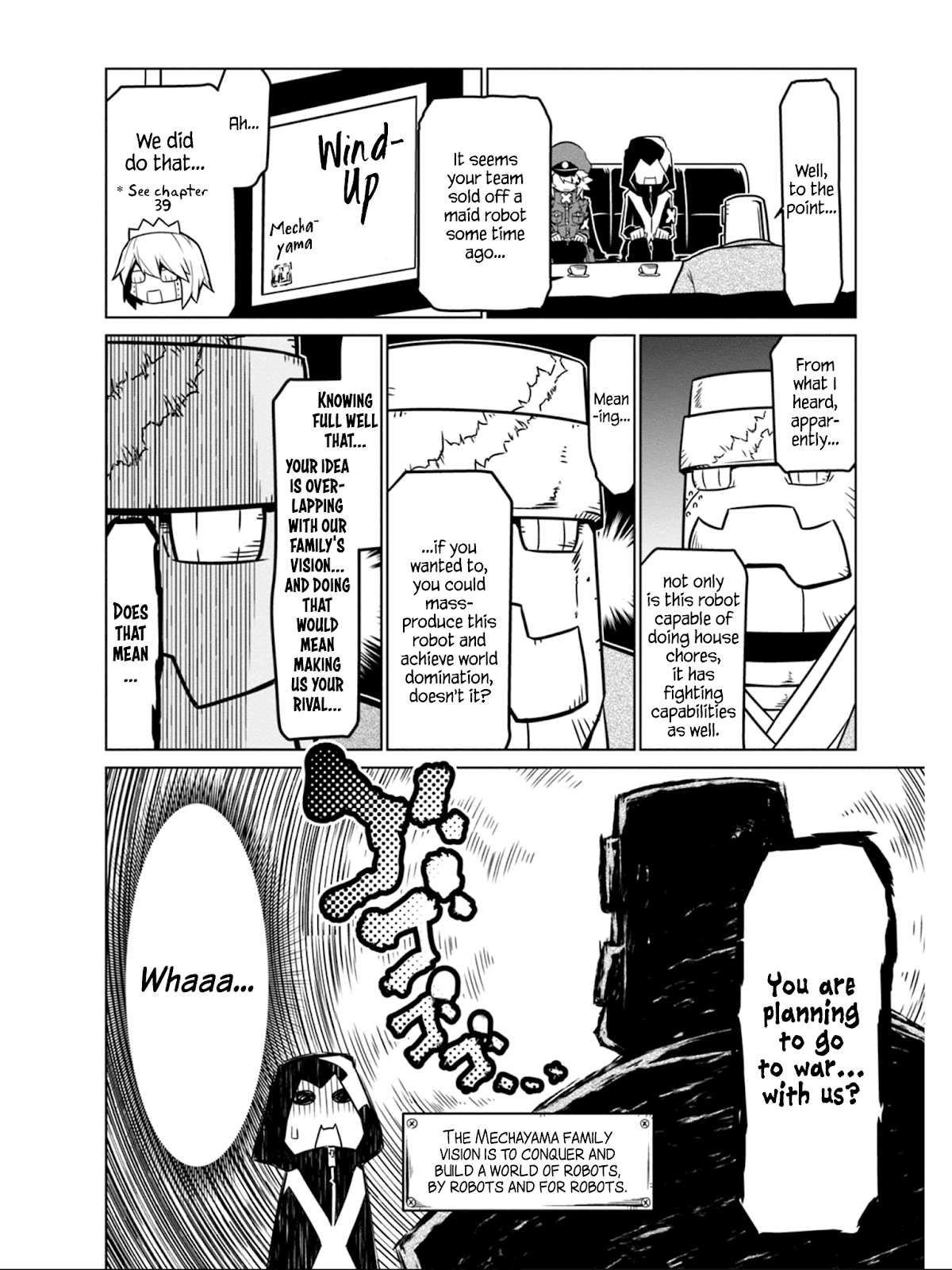 Zannen Jokanbu Black General-san Chapter 48 page 2 - Chapter 48: The Blood and Iron of the Robot Yakuza