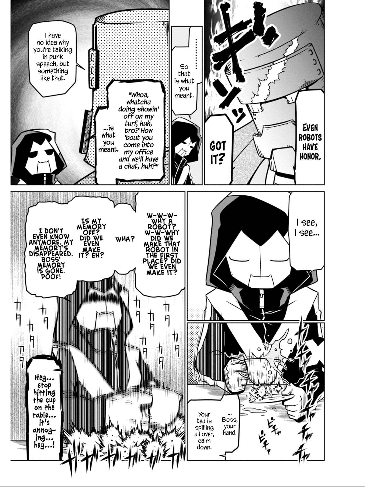 Zannen Jokanbu Black General-san Chapter 48 page 3 - Chapter 48: The Blood and Iron of the Robot Yakuza