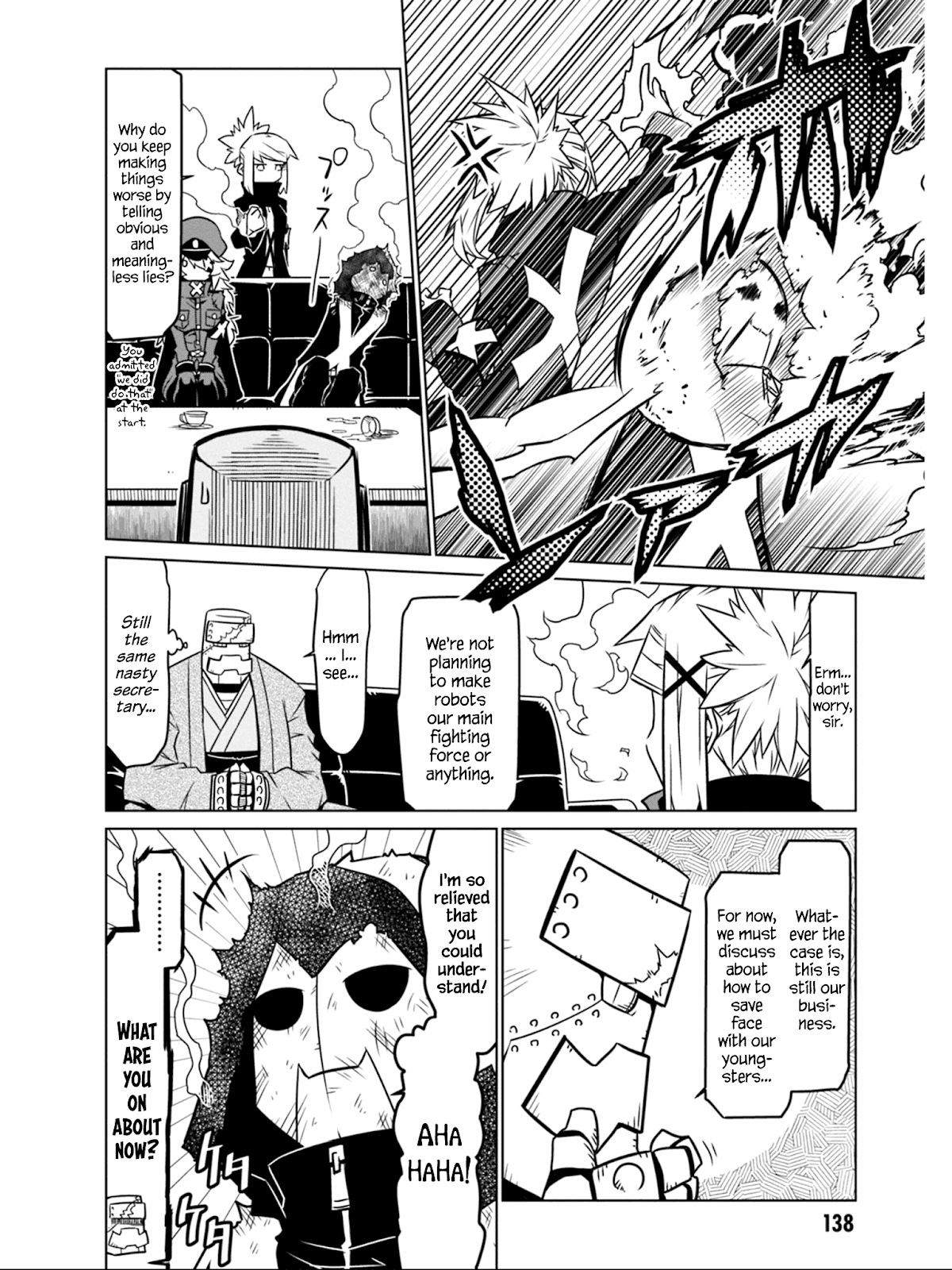 Zannen Jokanbu Black General-san Chapter 48 page 4 - Chapter 48: The Blood and Iron of the Robot Yakuza