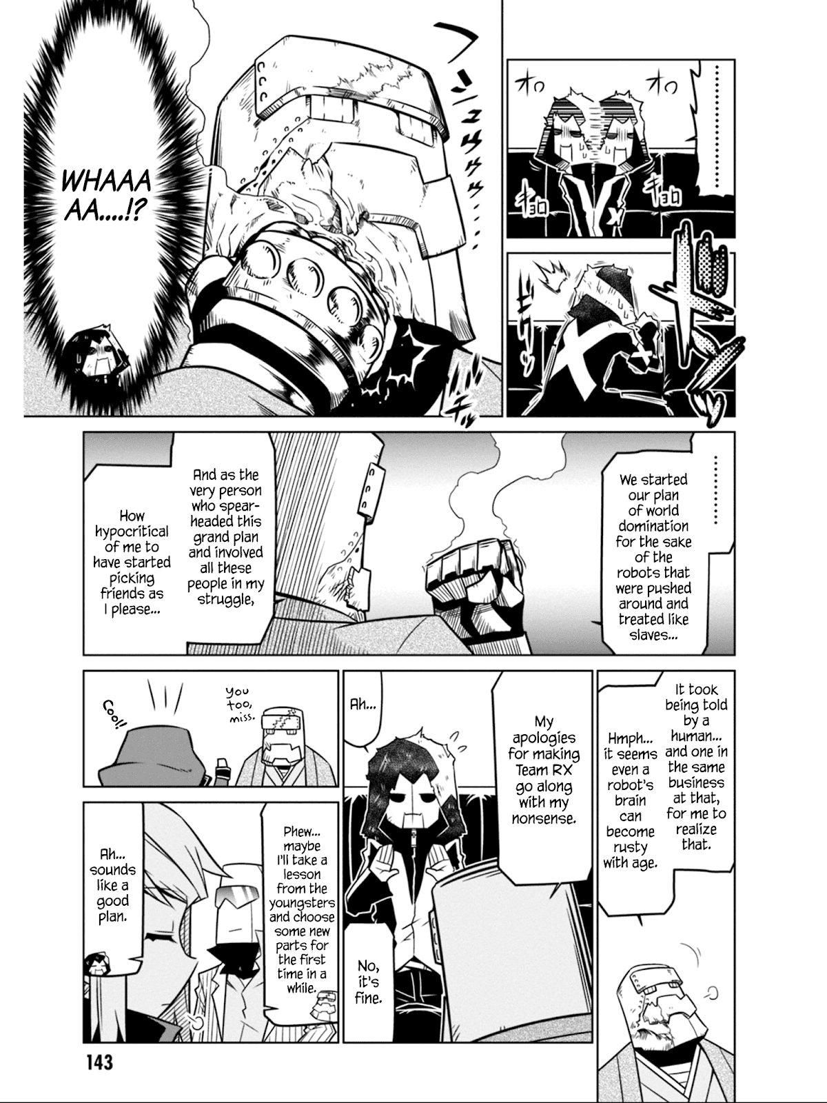 Zannen Jokanbu Black General-san Chapter 48 page 9 - Chapter 48: The Blood and Iron of the Robot Yakuza