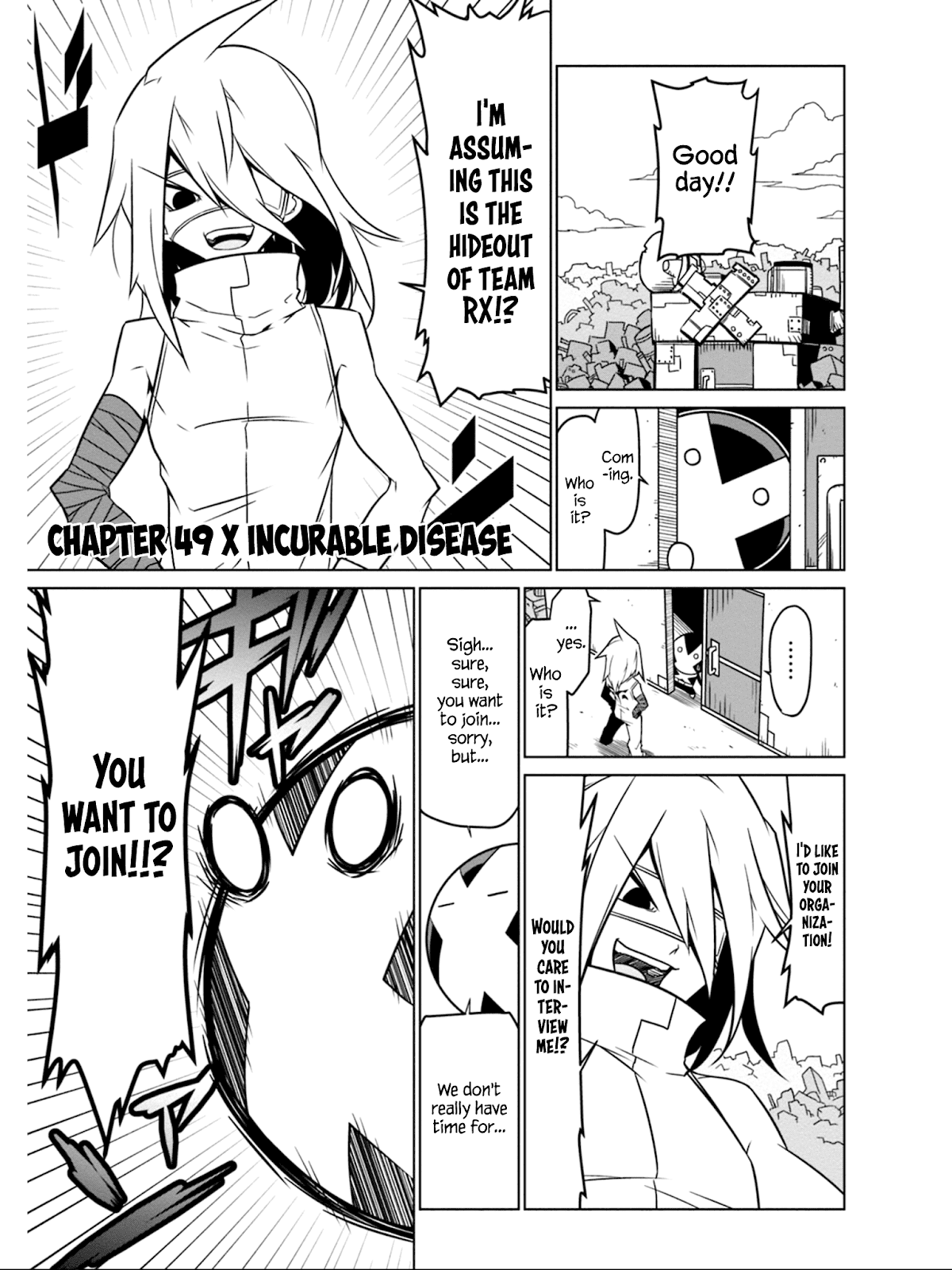 Zannen Jokanbu Black General-san Chapter 49 page 1 - Chapter 49: Incurable Disease