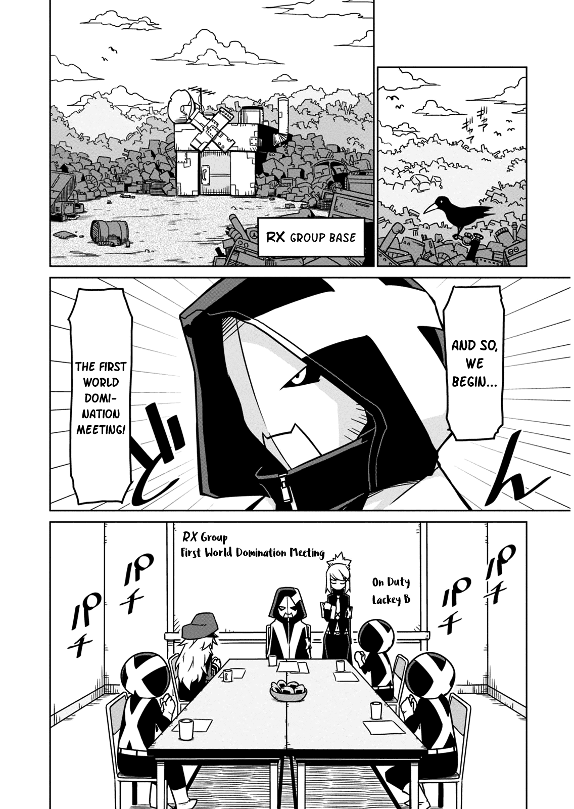 Zannen Jokanbu Black General-san Chapter 5 page 2 - Chapter 5: First World Domination Meeting