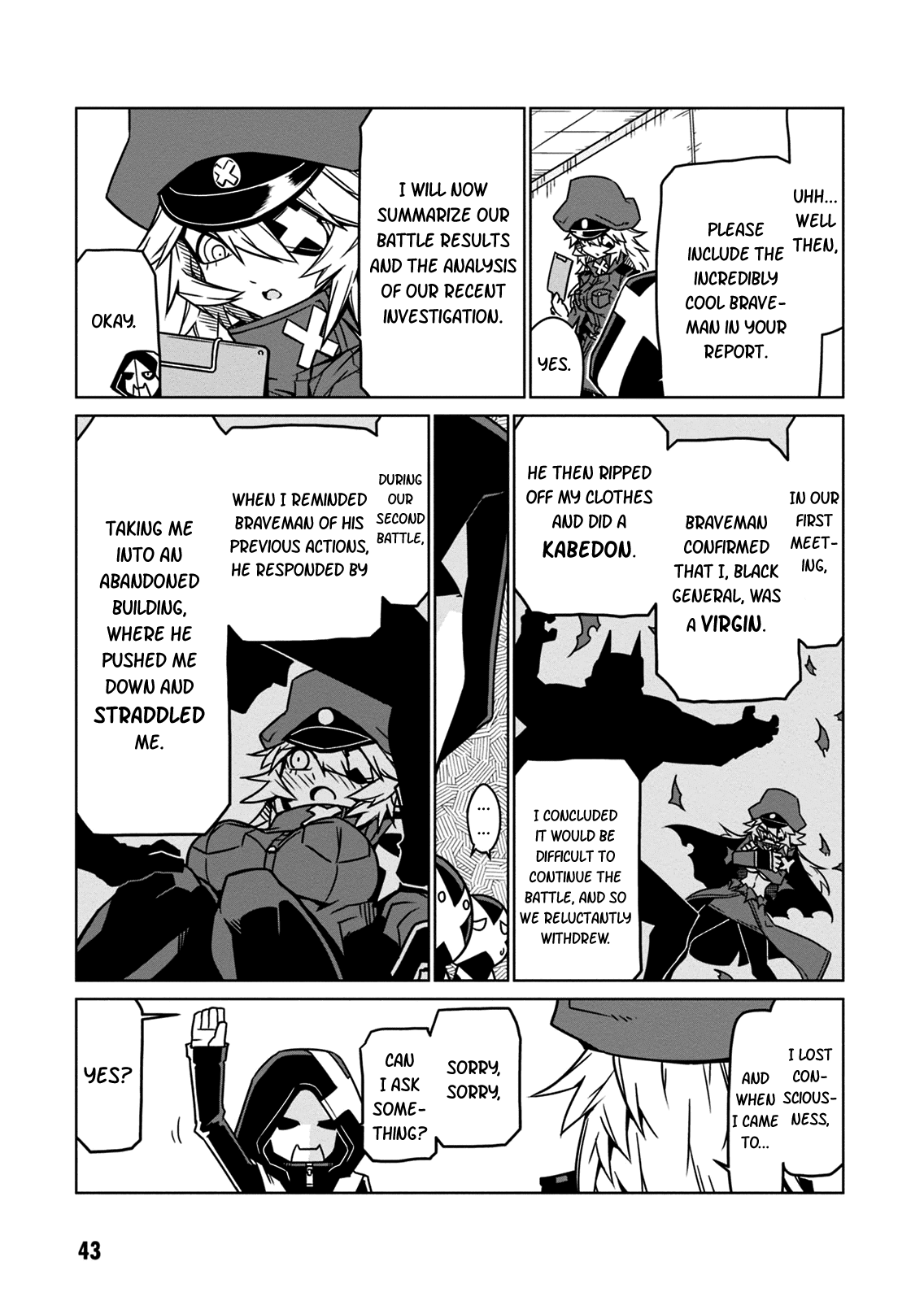 Zannen Jokanbu Black General-san Chapter 5 page 5 - Chapter 5: First World Domination Meeting