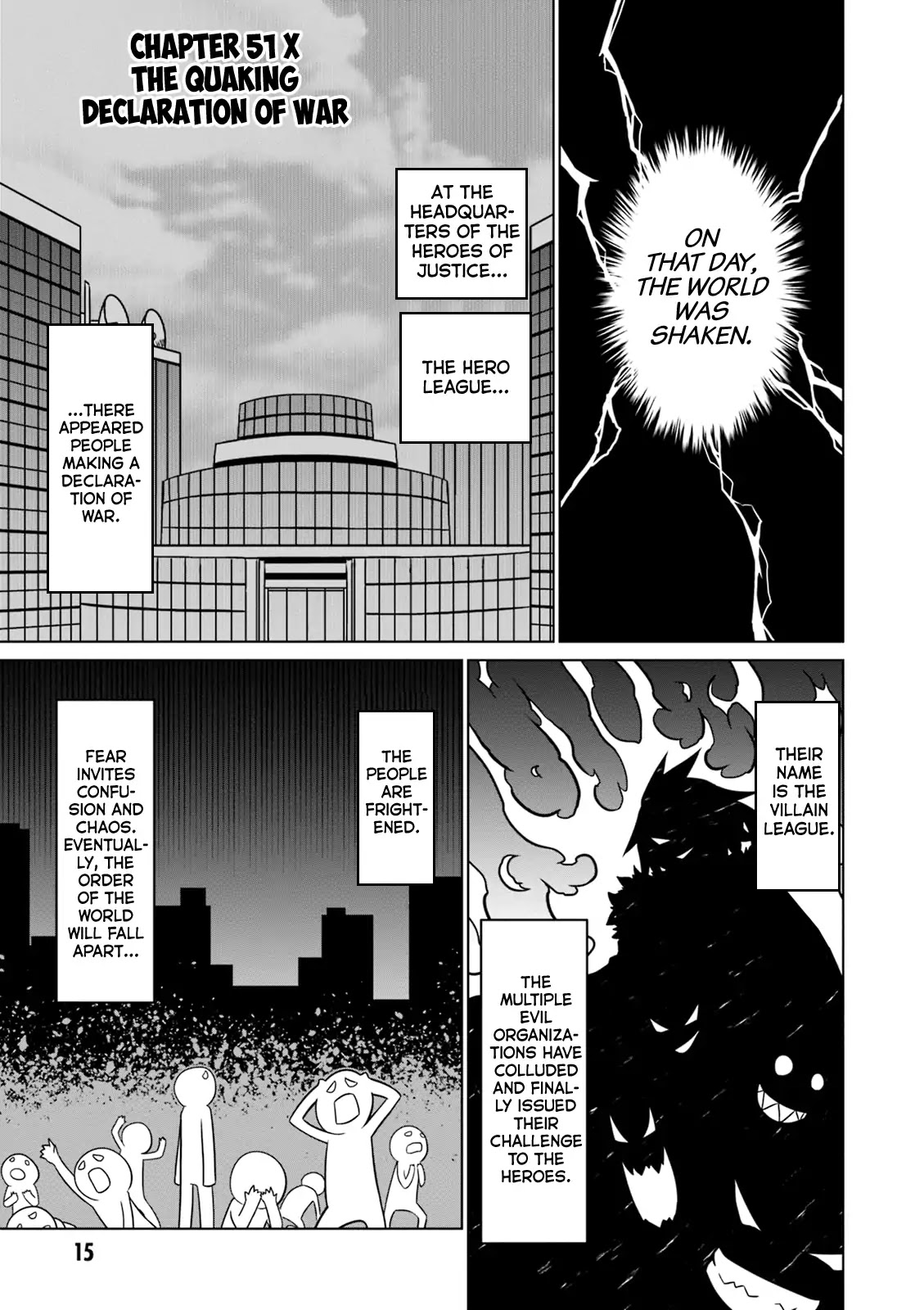 Zannen Jokanbu Black General-san Chapter 51 page 1 - Chapter 51: The Quaking Declaration of War