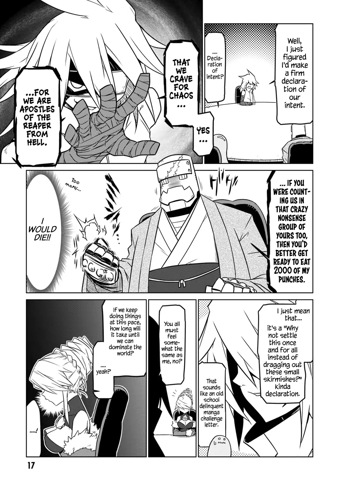 Zannen Jokanbu Black General-san Chapter 51 page 3 - Chapter 51: The Quaking Declaration of War